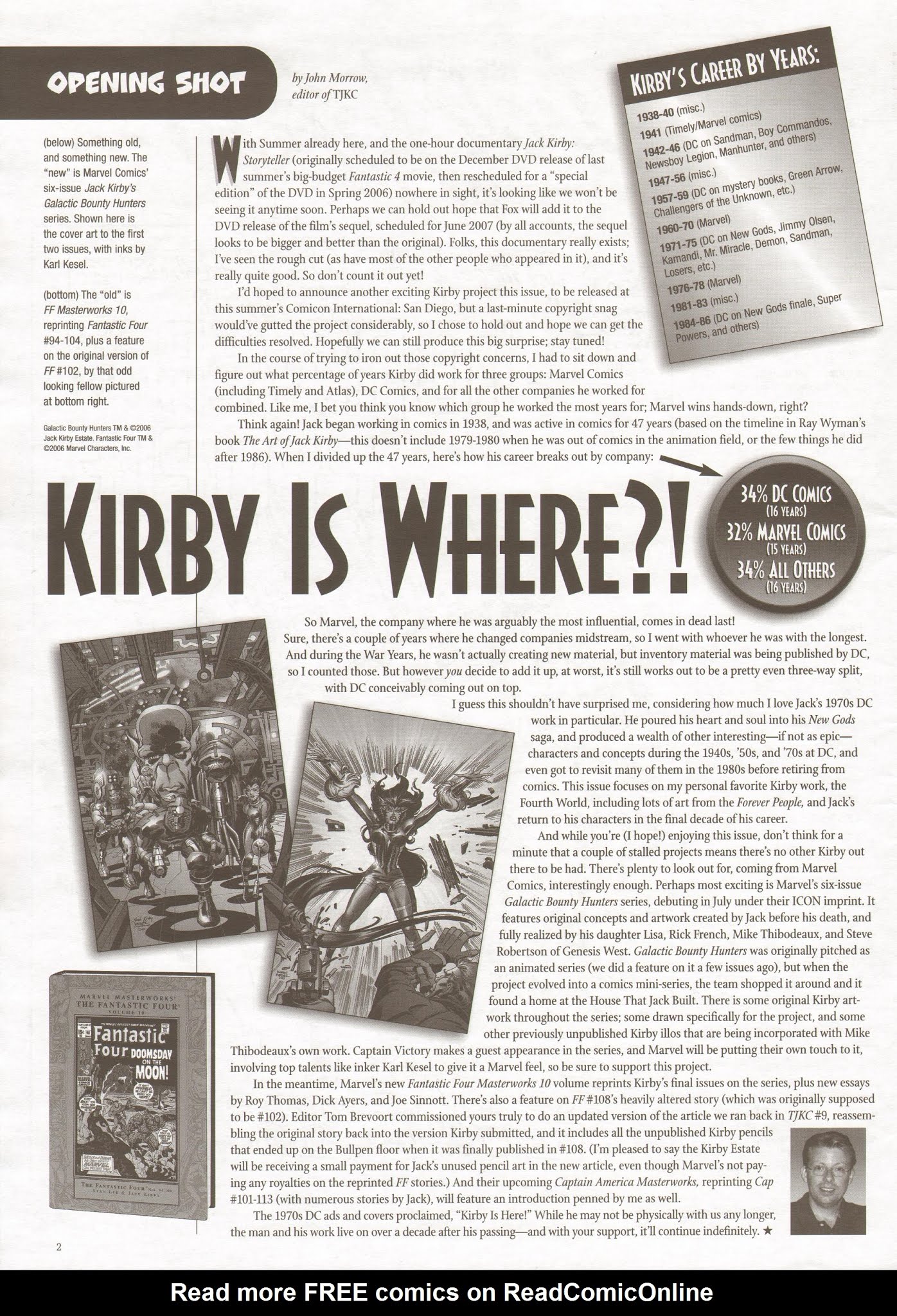 Read online The Jack Kirby Collector comic -  Issue #46 - 4