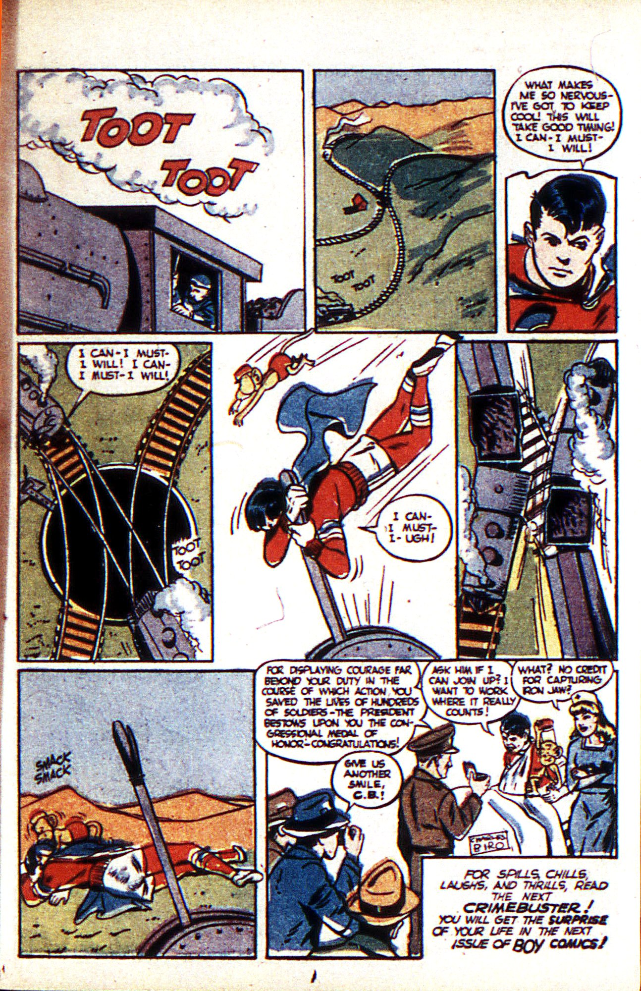 Read online Boy Comics comic -  Issue #10 - 19