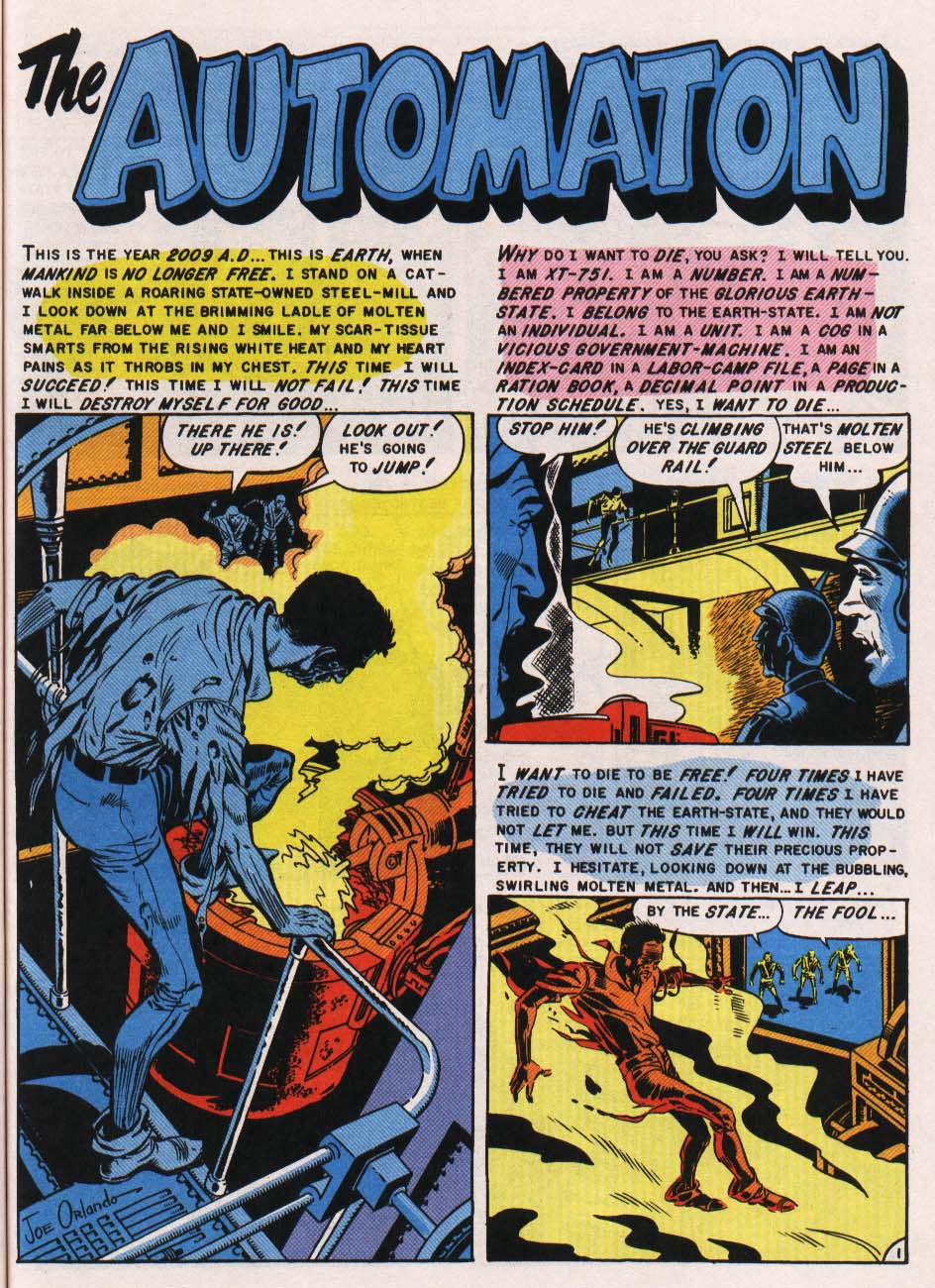 Read online Weird Fantasy (1951) comic -  Issue #20 - 23