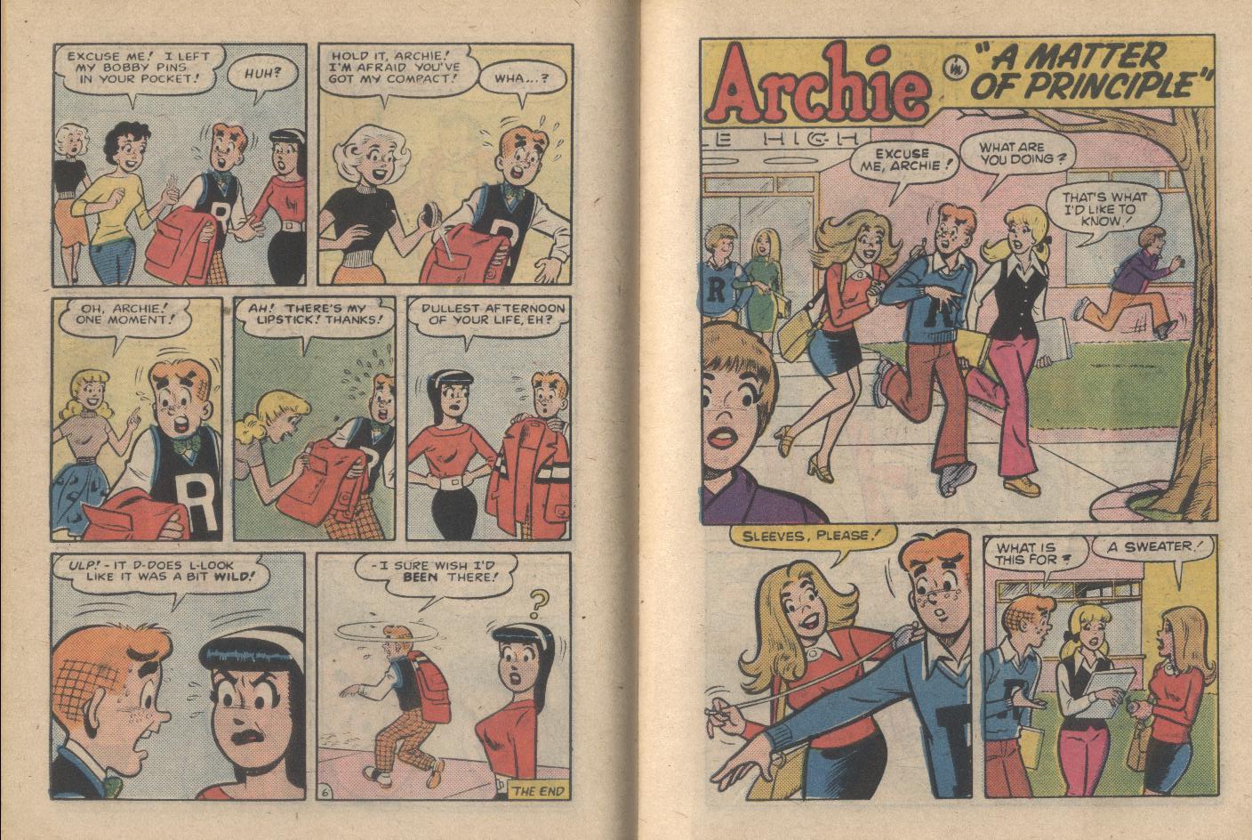 Read online Archie...Archie Andrews, Where Are You? Digest Magazine comic -  Issue #47 - 62