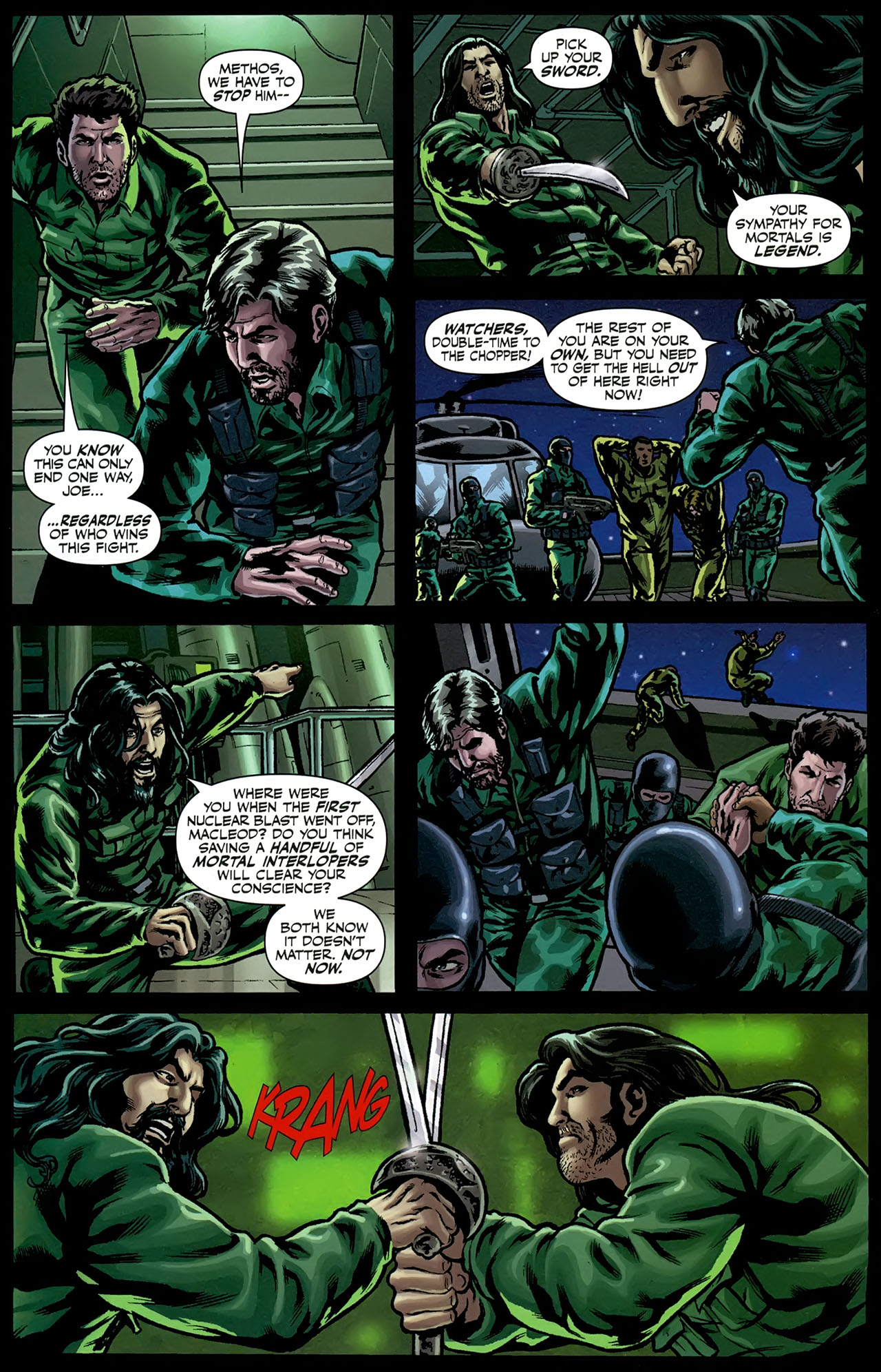 Read online Highlander comic -  Issue #12 - 19