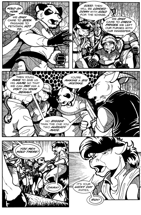 Read online Tall Tails: Thieves' Quest comic -  Issue #6 - 8