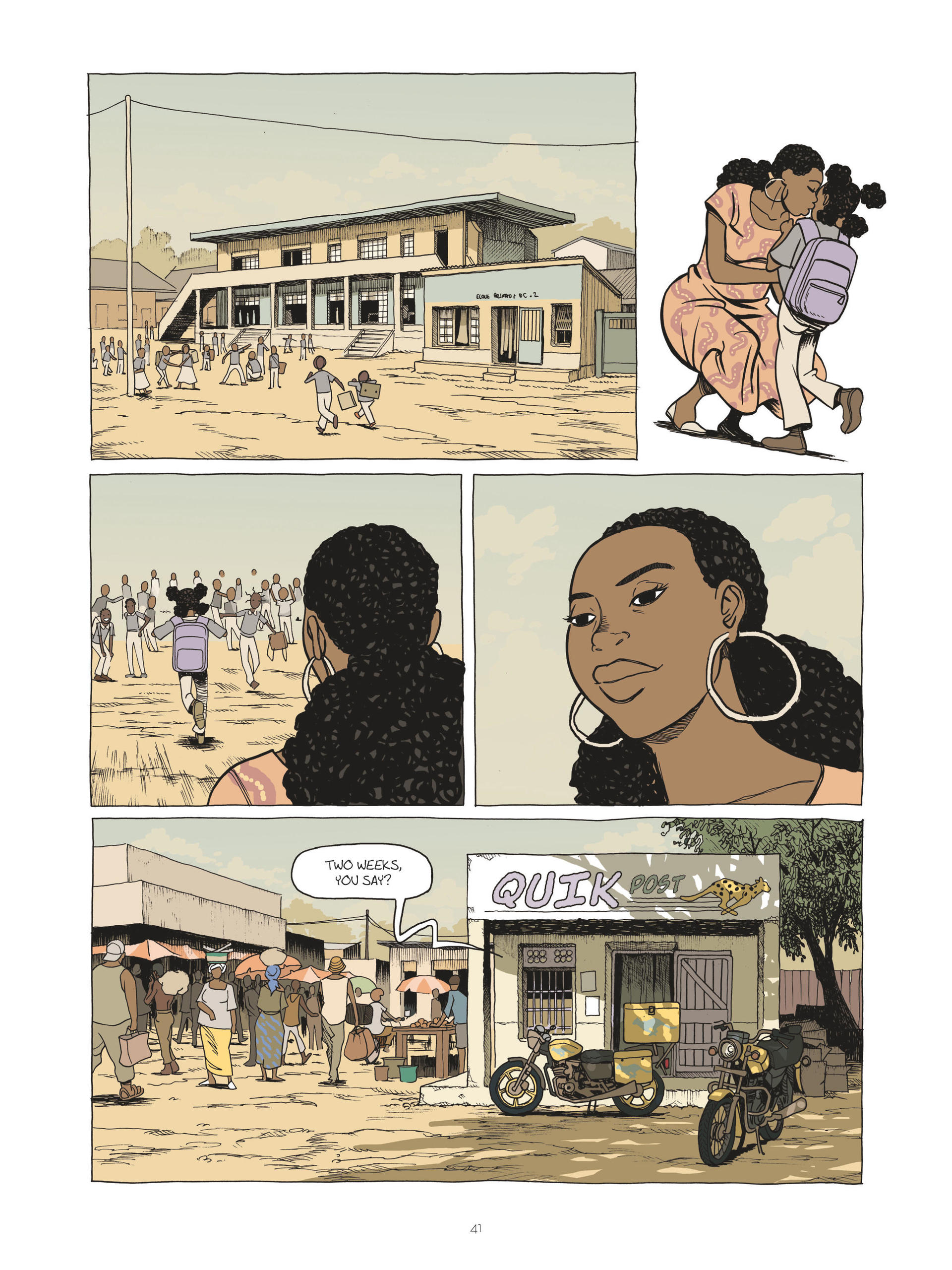Read online Zidrou-Beuchot's African Trilogy comic -  Issue # TPB 3 - 41