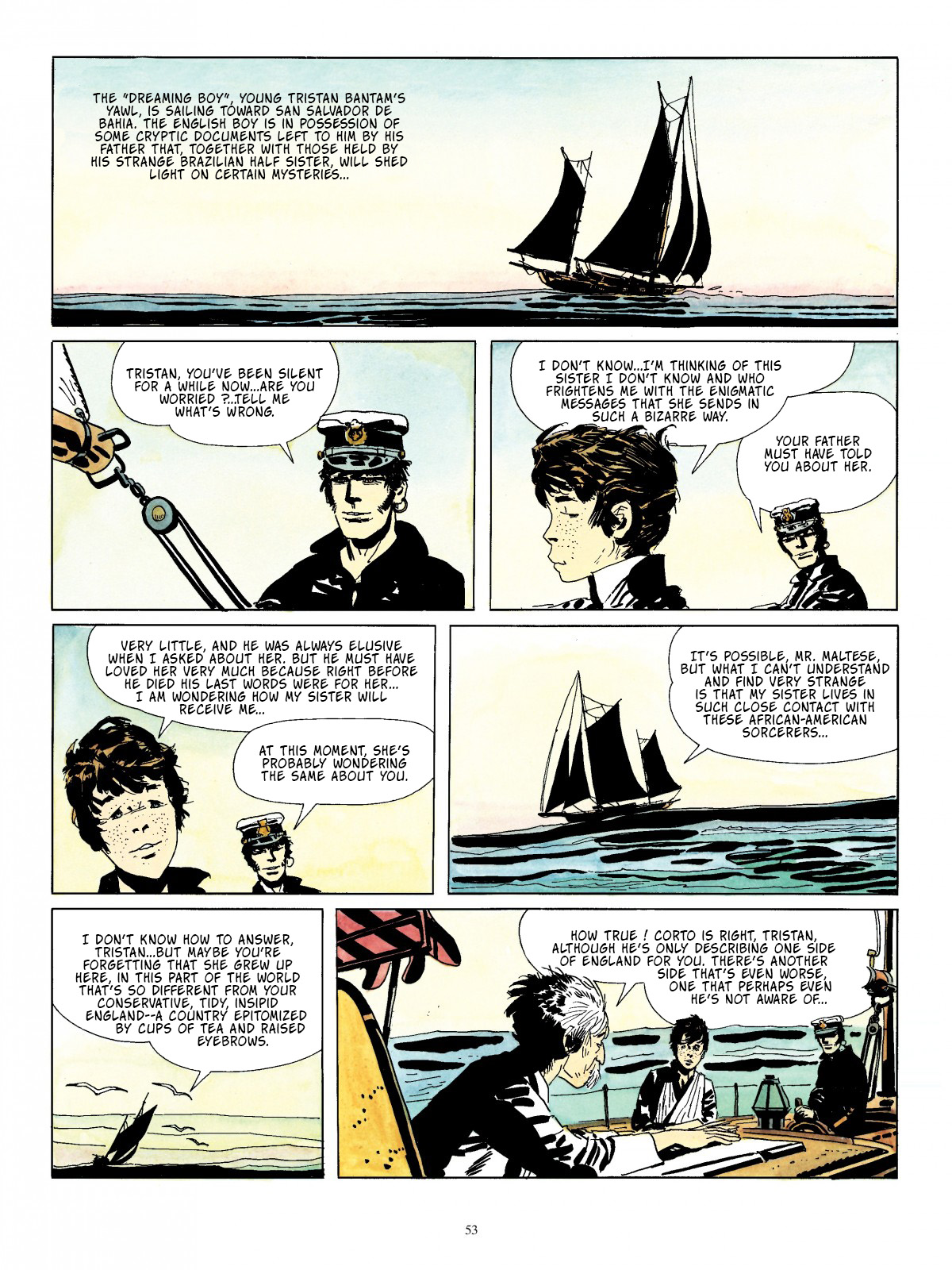 Read online Corto Maltese comic -  Issue # TPB 3 - 41