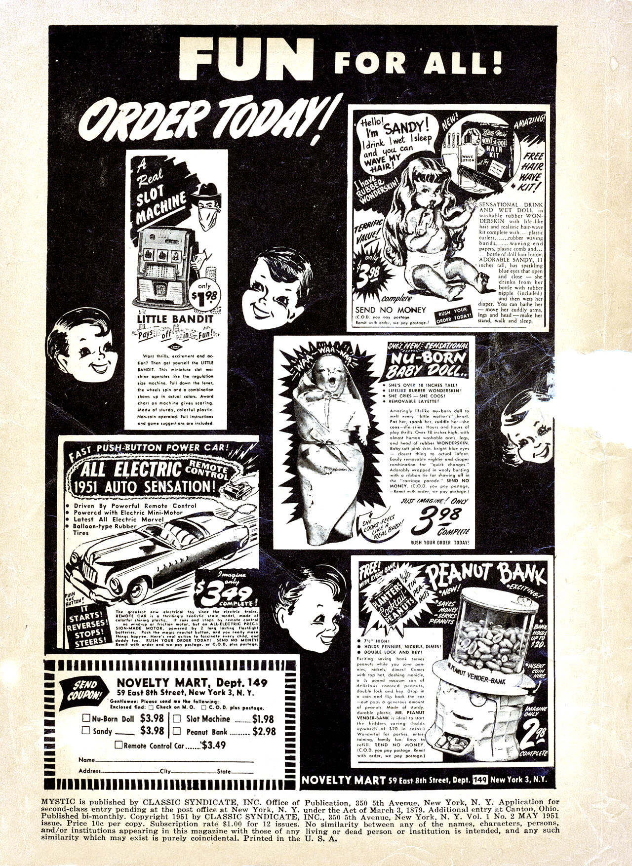 Read online Mystic (1951) comic -  Issue #2 - 2