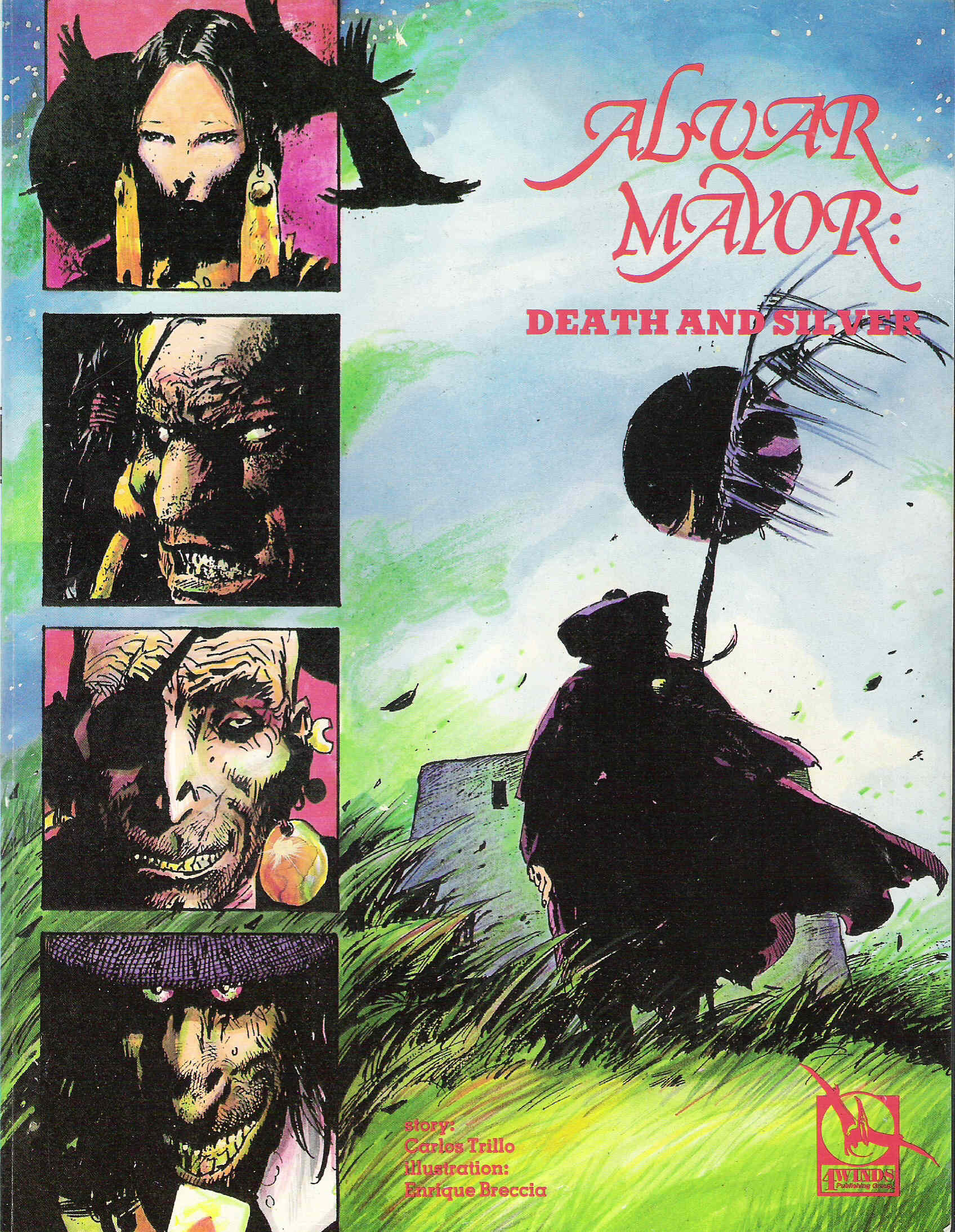Read online Alvar Mayor: Death and Silver comic -  Issue # Full - 1