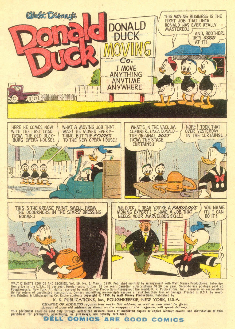Read online Walt Disney's Comics and Stories comic -  Issue #222 - 3