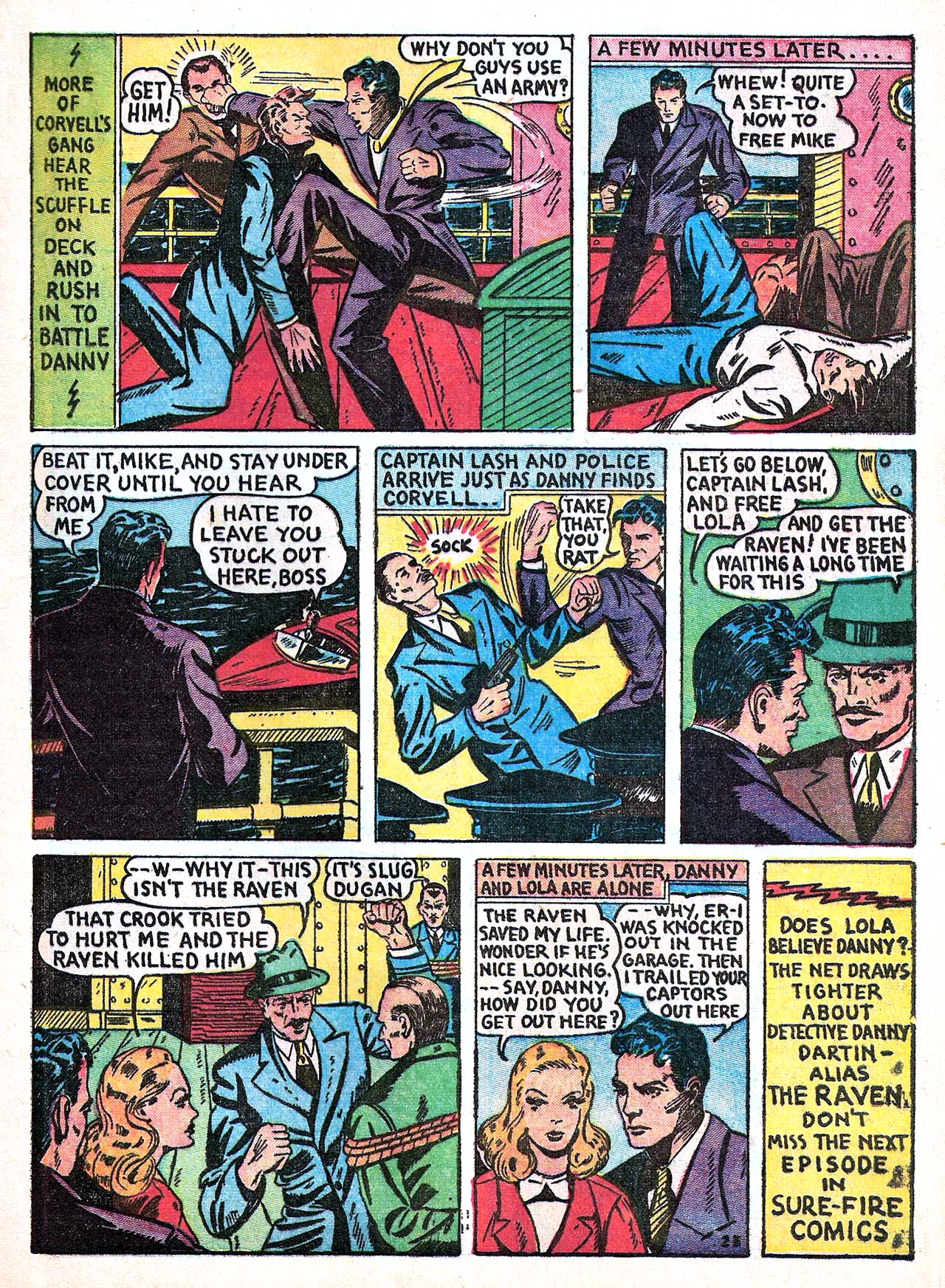 Read online Sure-Fire Comics comic -  Issue #3a - 24