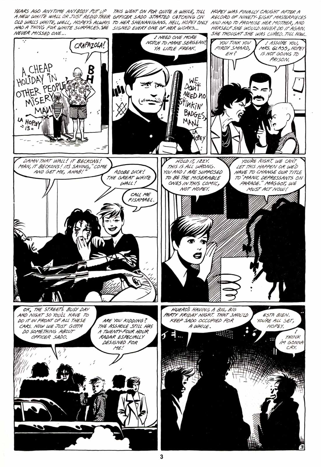 Read online Love and Rockets (1982) comic -  Issue #5 - 5