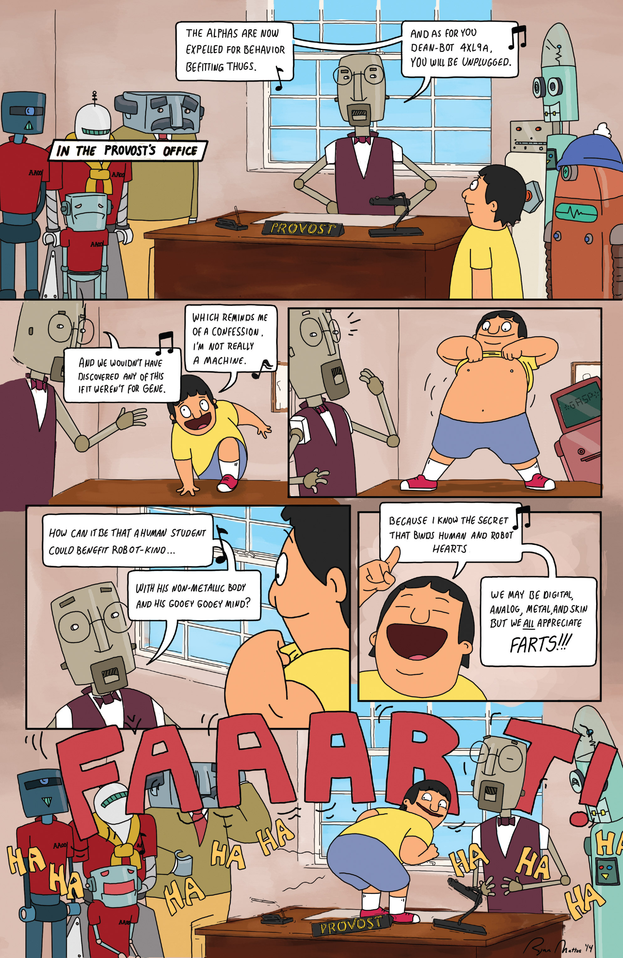 Read online Bob's Burgers (2014) comic -  Issue #5 - 24
