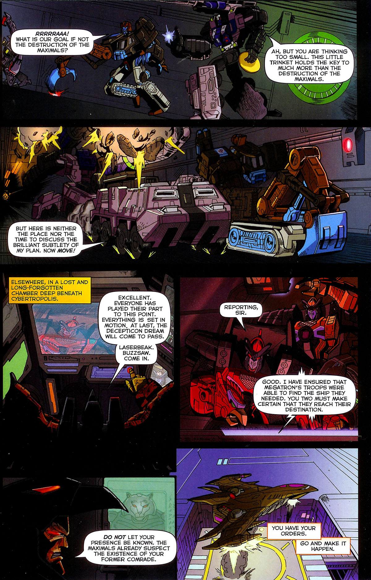Read online Transformers: Timelines comic -  Issue #1 - 7