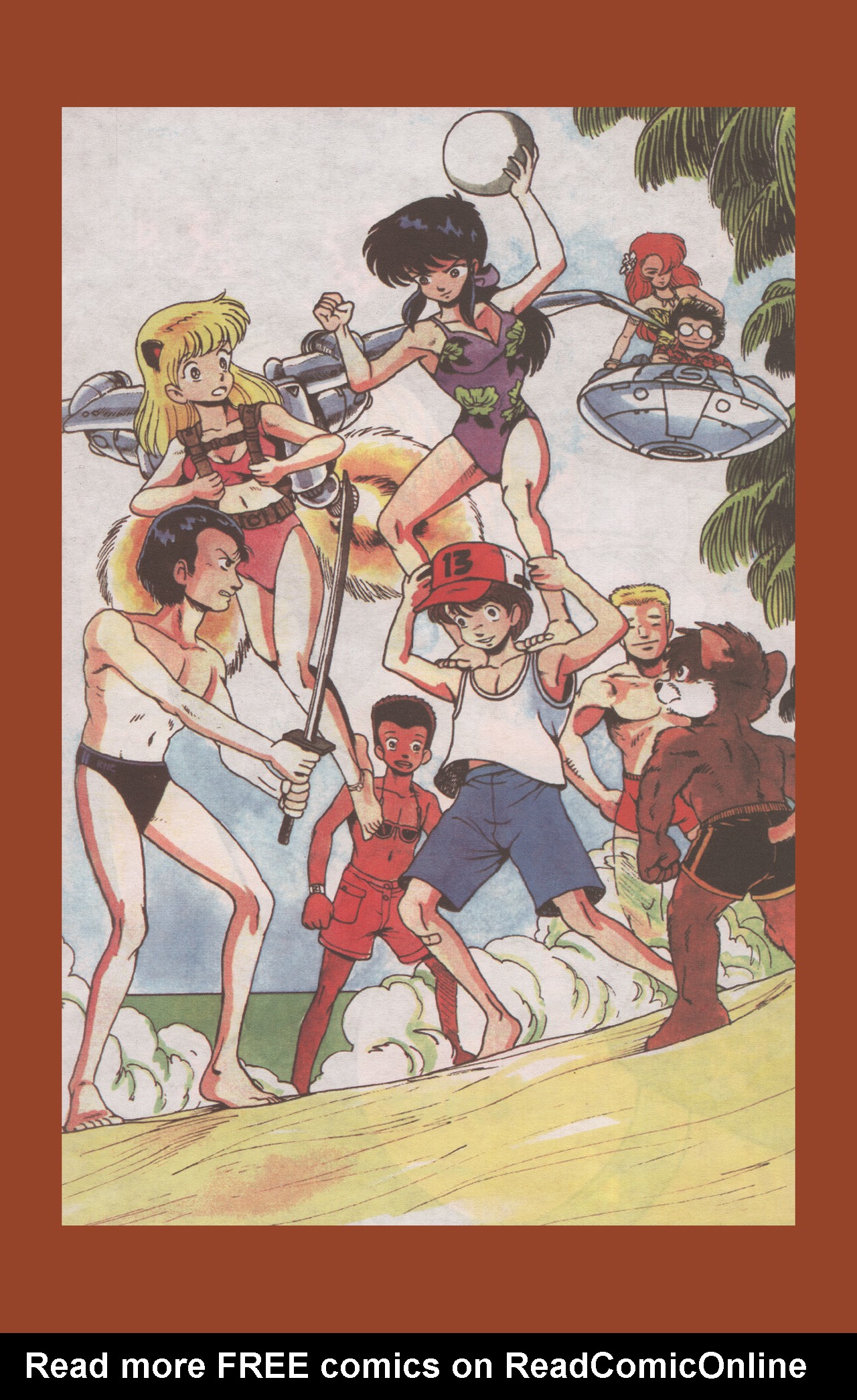 Read online Ninja High School Swimsuit comic -  Issue #1 - 34