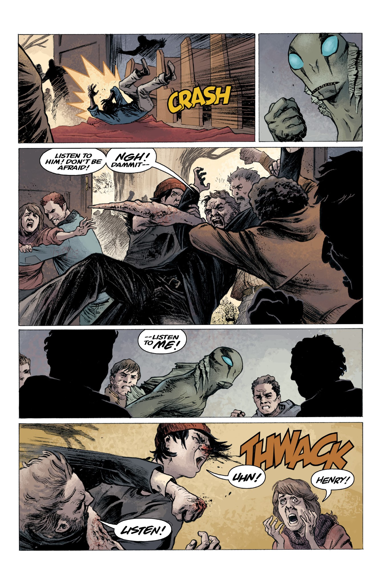 Read online Abe Sapien: Dark and Terrible and The New Race of Man comic -  Issue # TPB - 50
