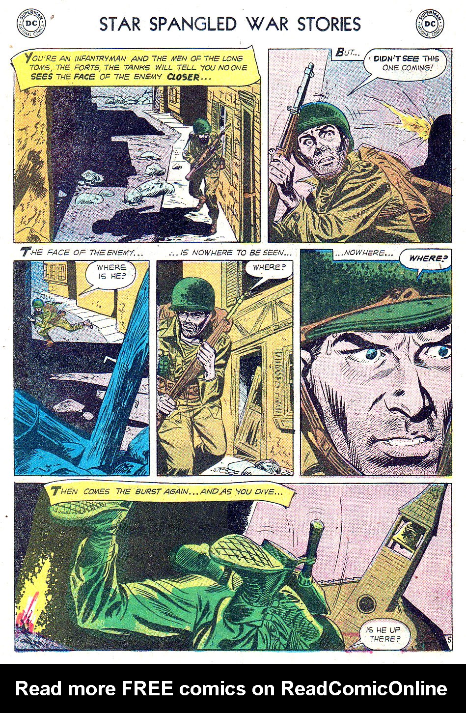 Read online Star Spangled War Stories (1952) comic -  Issue #62 - 15