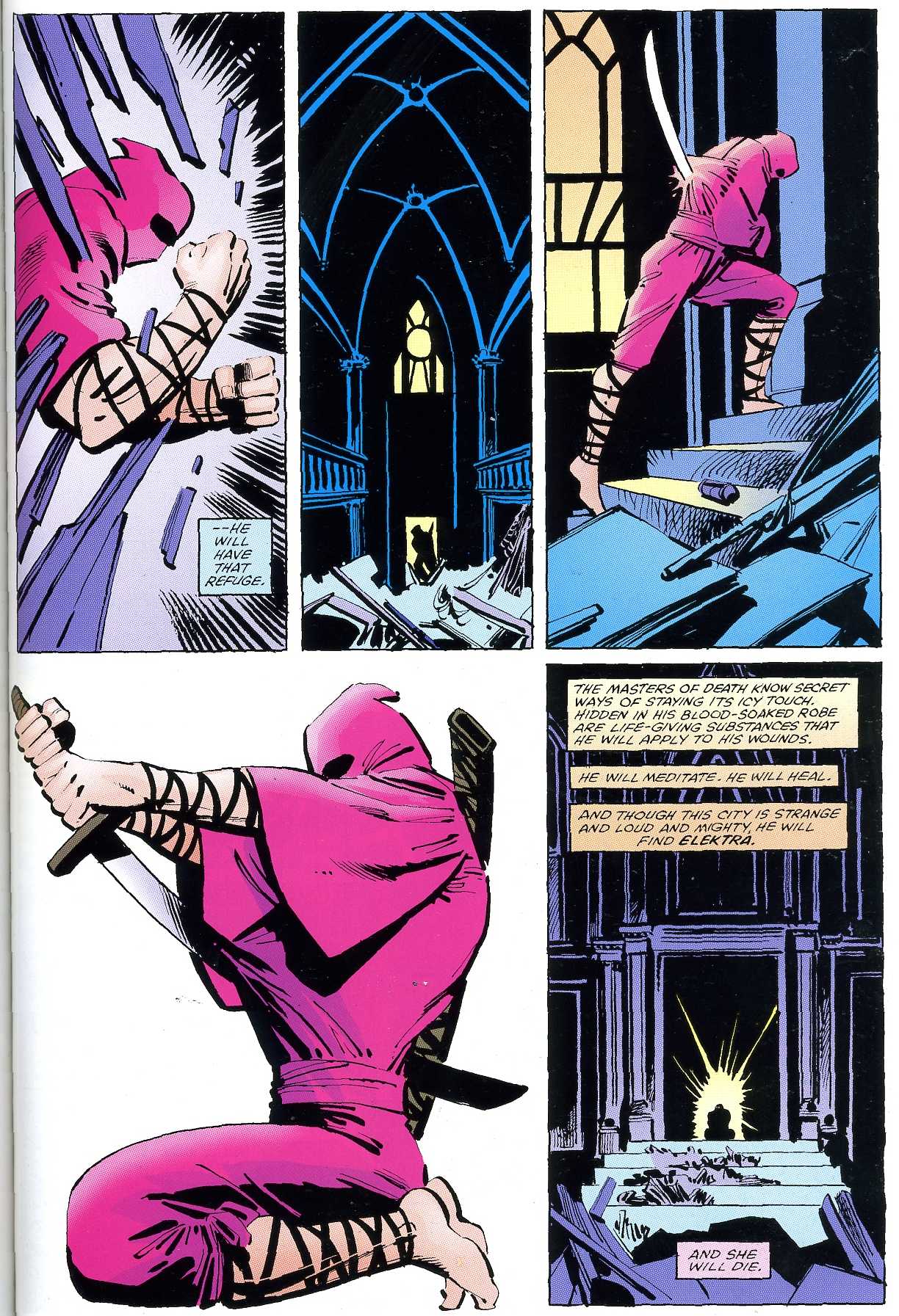Read online Daredevil Visionaries: Frank Miller comic -  Issue # TPB 2 - 187