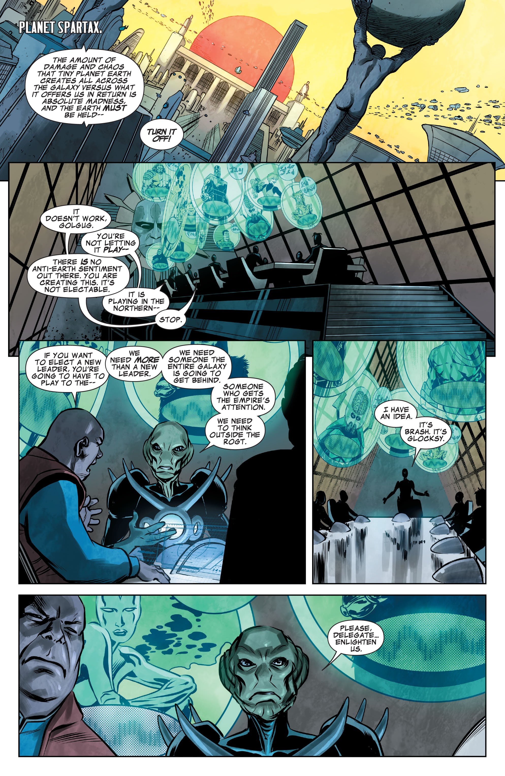 Read online Guardians Of The Galaxy by Brian Michael Bendis comic -  Issue # TPB 3 (Part 1) - 82