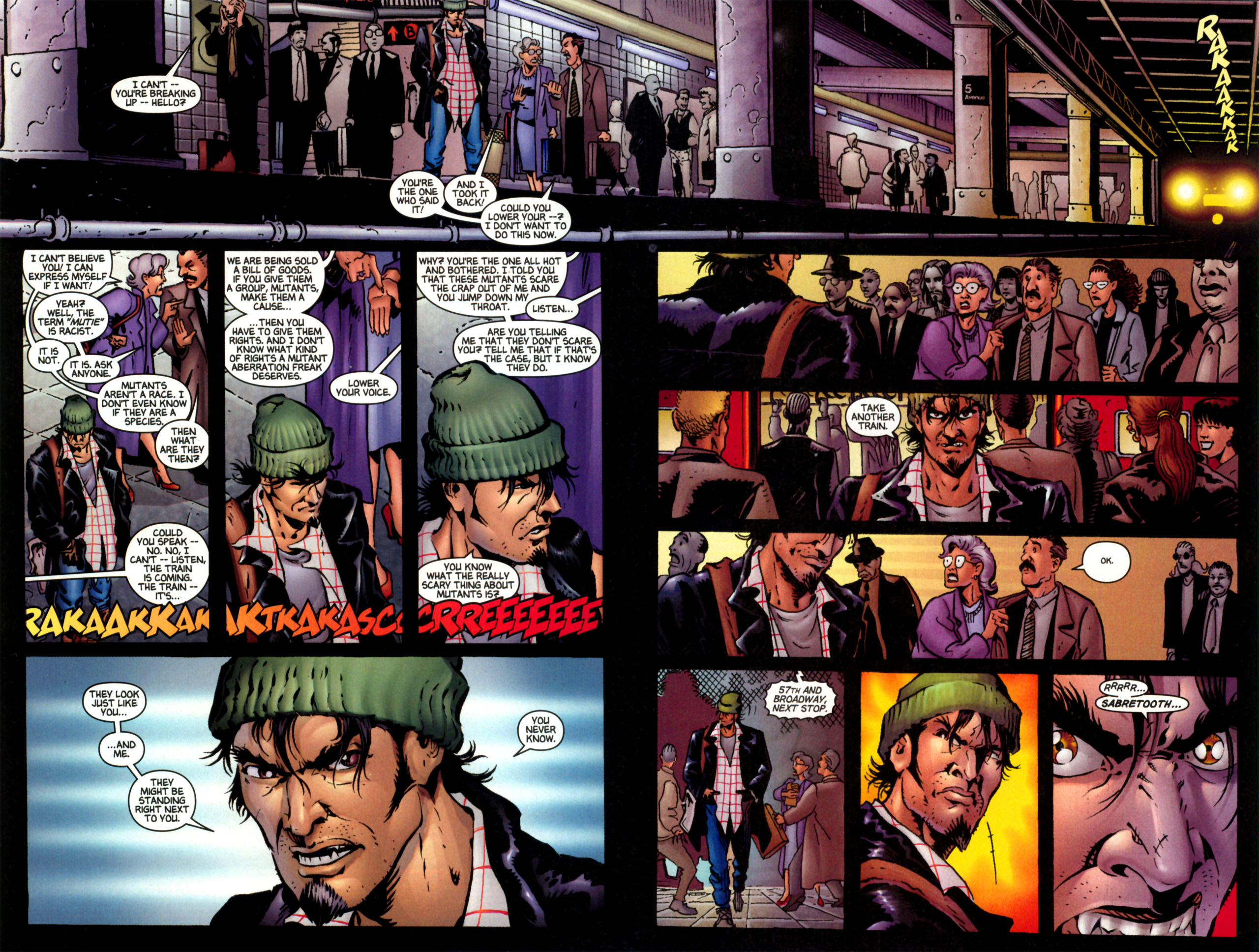 Read online Ultimate Marvel Team-Up comic -  Issue #1 - 4