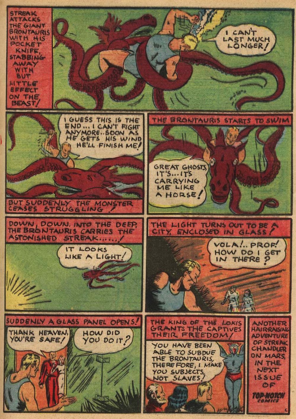 Read online Top-Notch Comics comic -  Issue #4 - 33