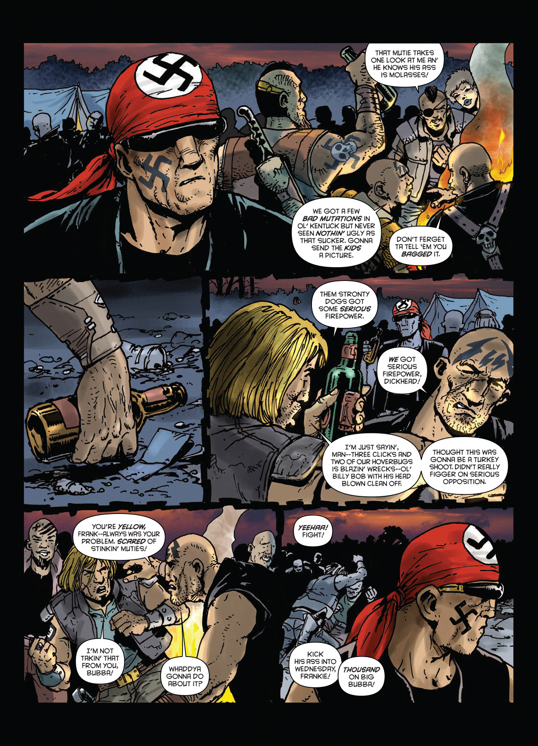 Read online Strontium Dog: The Life and Death of Johnny Alpha: Dogs of War comic -  Issue # TPB - 96