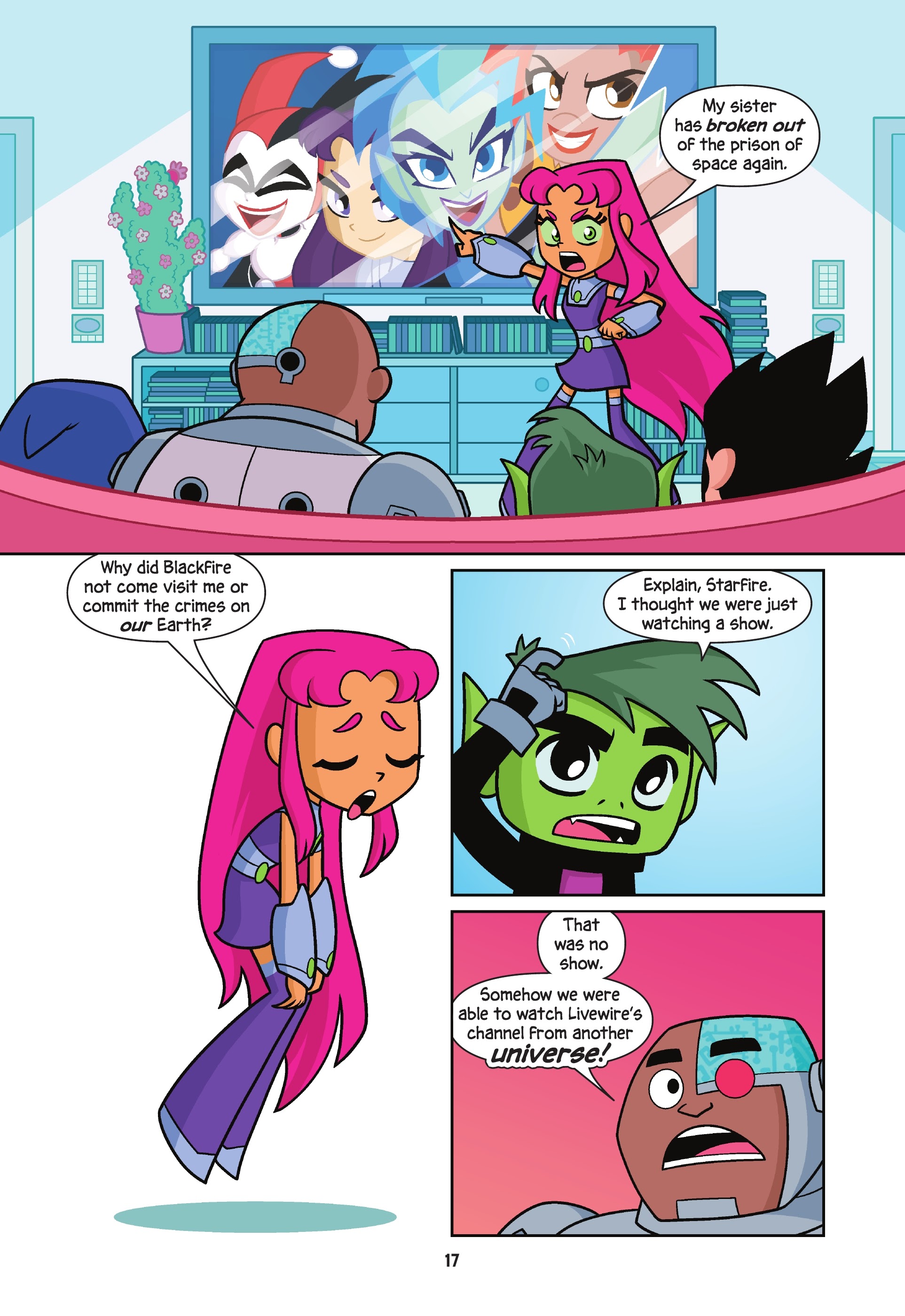 Read online Teen Titans Go!/DC Super Hero Girls: Exchange Students comic -  Issue # TPB (Part 1) - 16