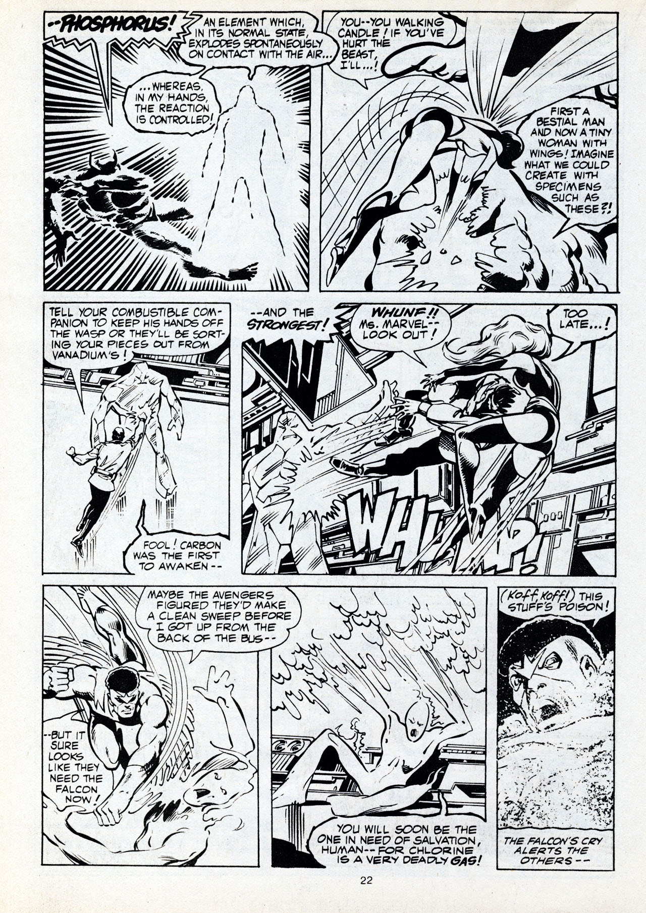Read online Marvel Super-Heroes (1979) comic -  Issue #383 - 22