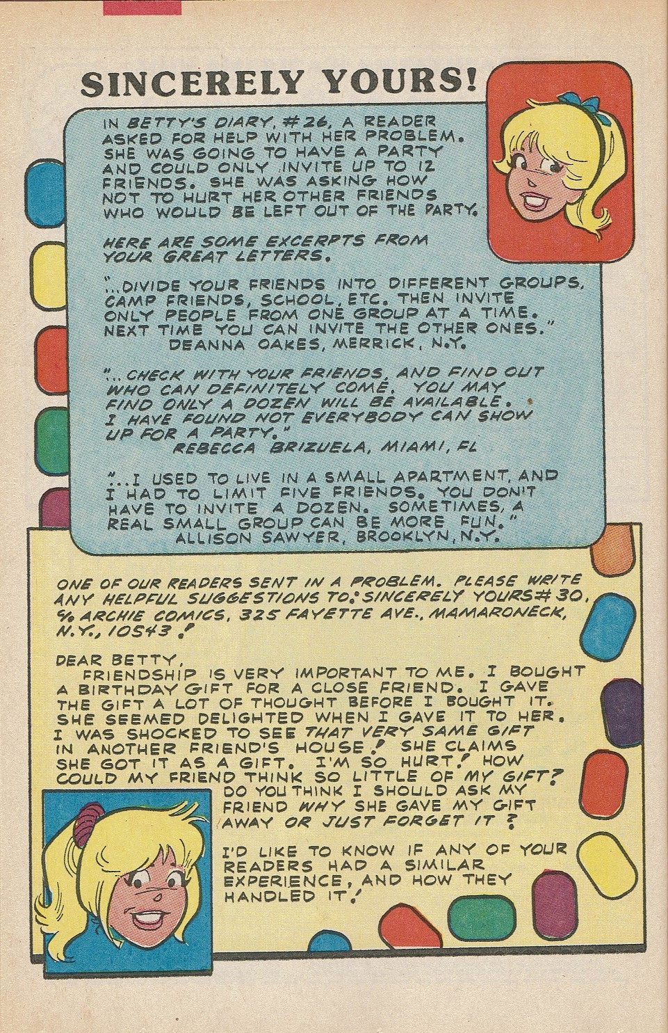 Read online Betty's Diary comic -  Issue #30 - 26