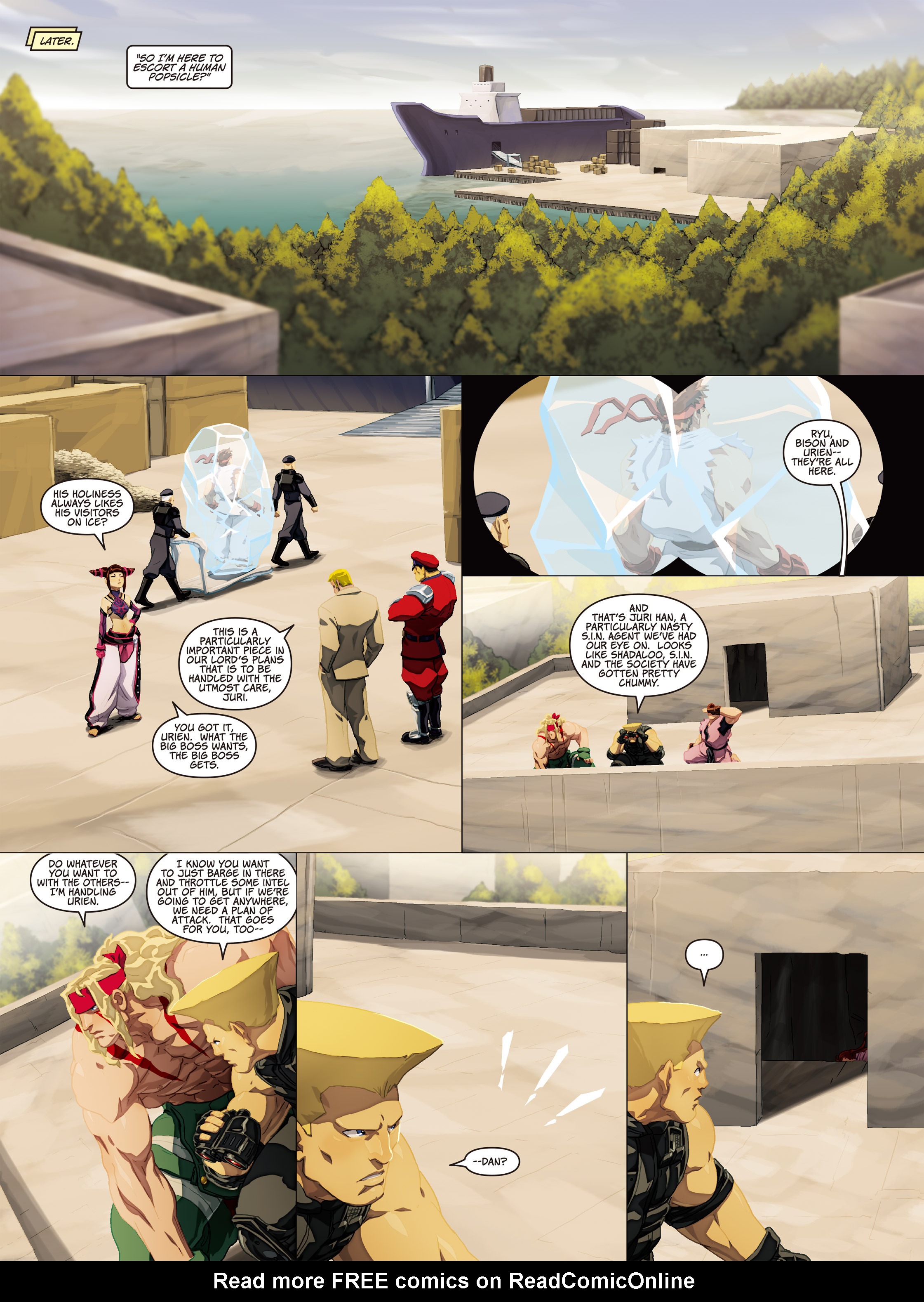 Read online Super Street Fighter comic -  Issue # Vol.2 - Hyper Fighting - 25