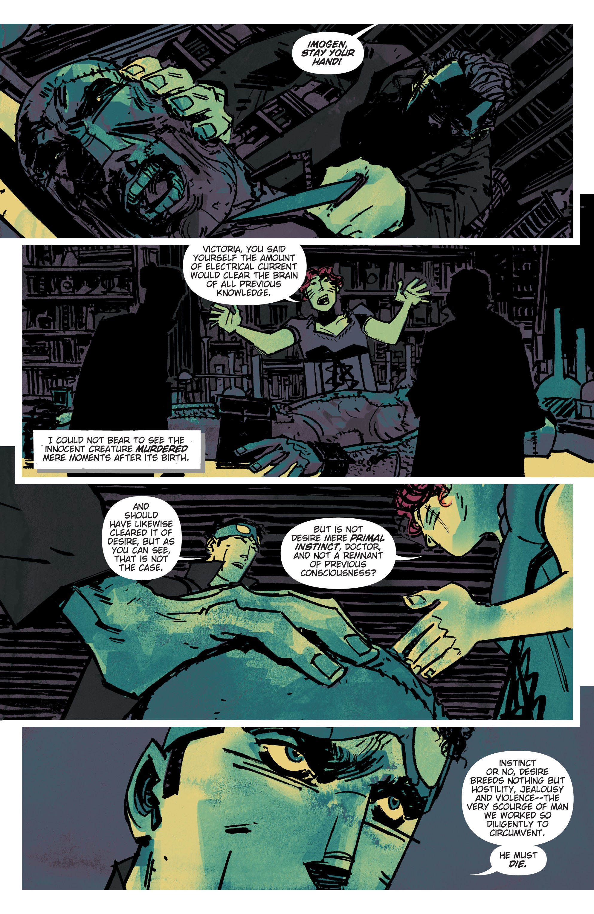 Read online Mary Shelley Monster Hunter comic -  Issue #3 - 14