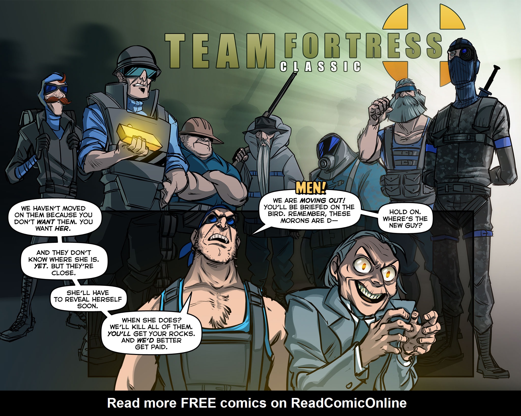 Read online Team Fortress 2 comic -  Issue #3 - 69