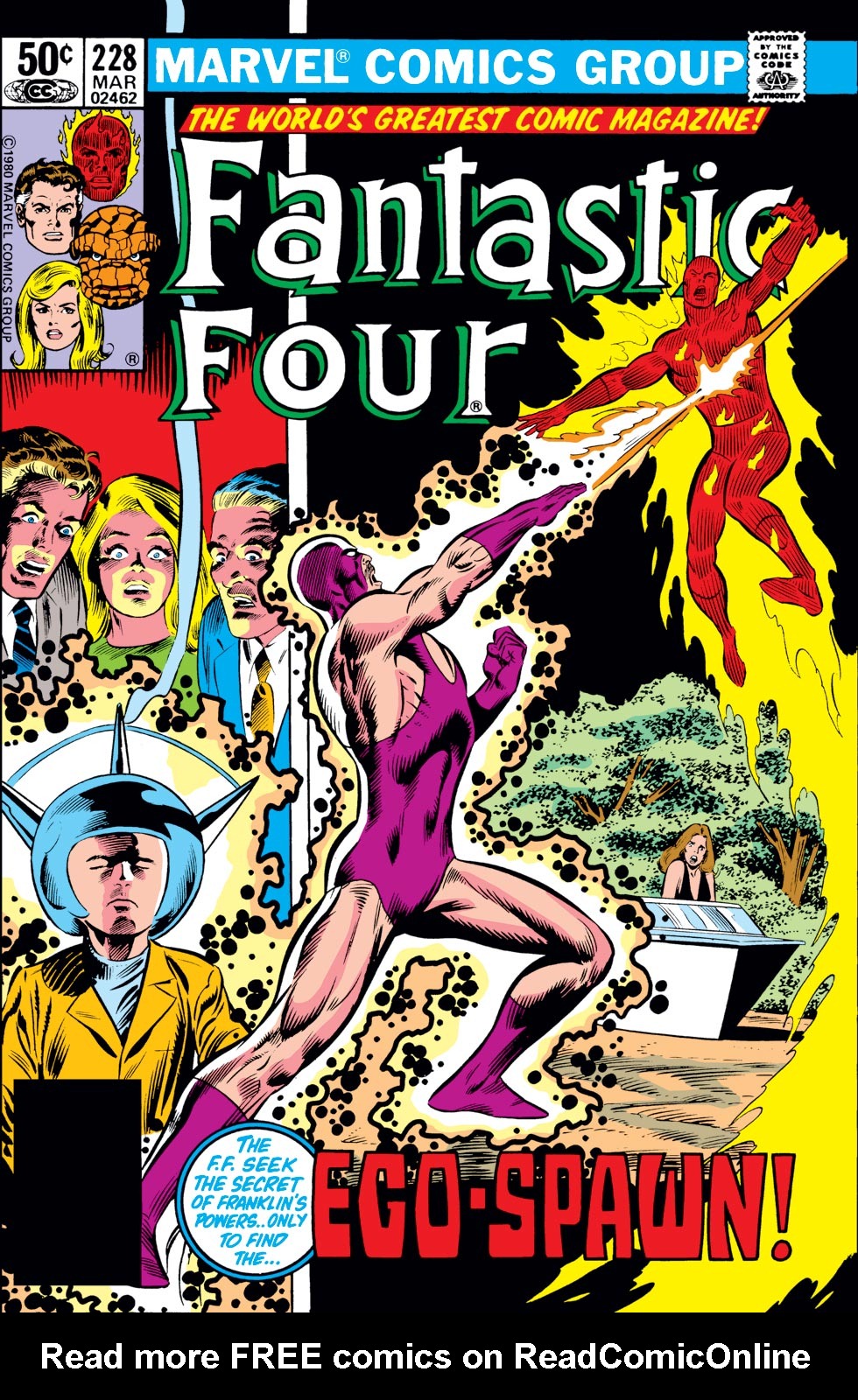 Read online Fantastic Four (1961) comic -  Issue #228 - 1