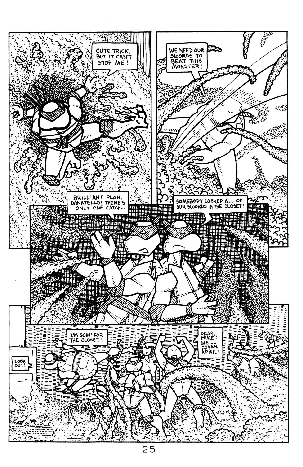 Read online The Haunted Pizza Teenage Mutant Ninja Turtles Special comic -  Issue # Full - 27