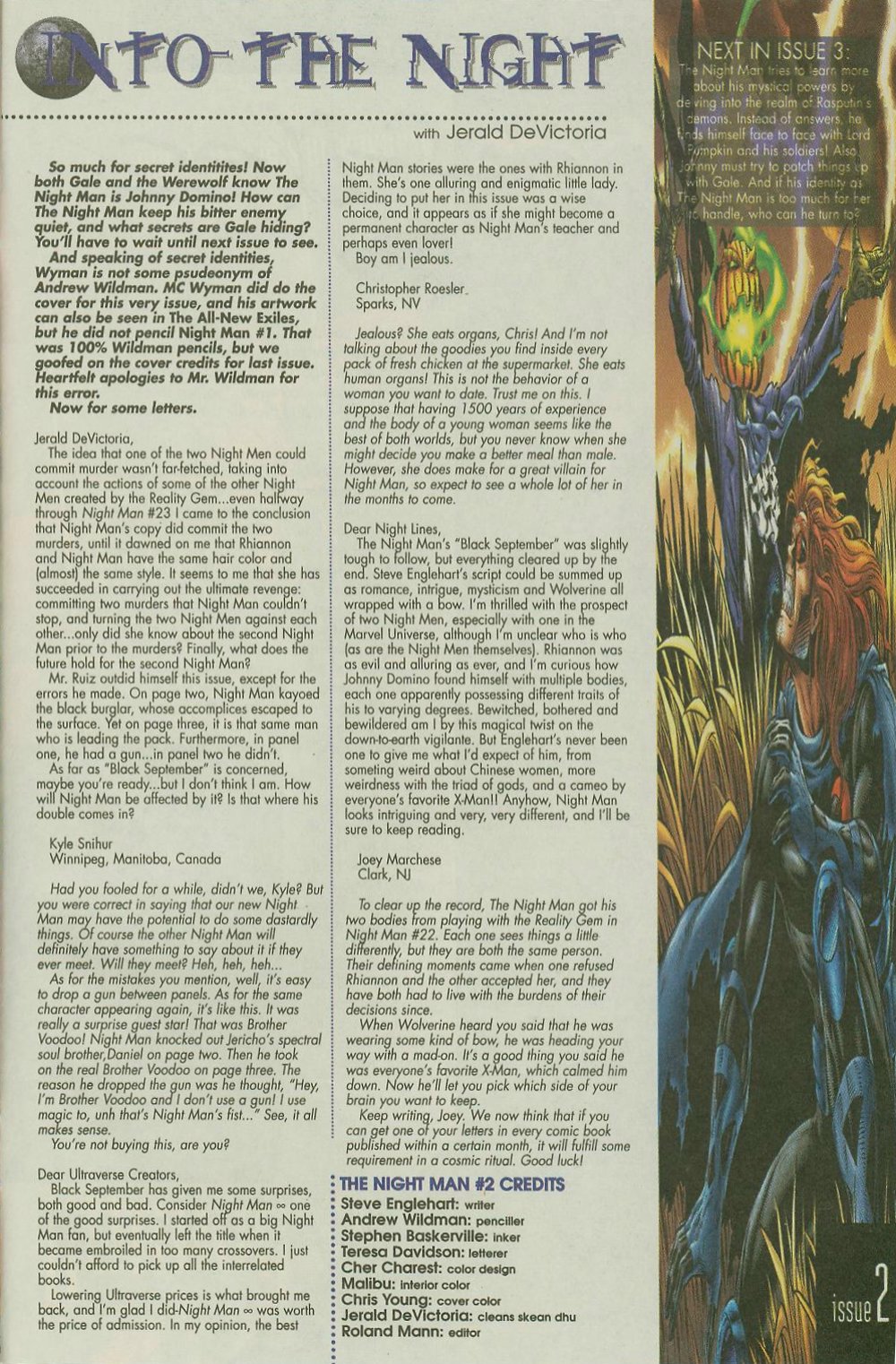 Read online The Night Man (1995) comic -  Issue #2 - 24