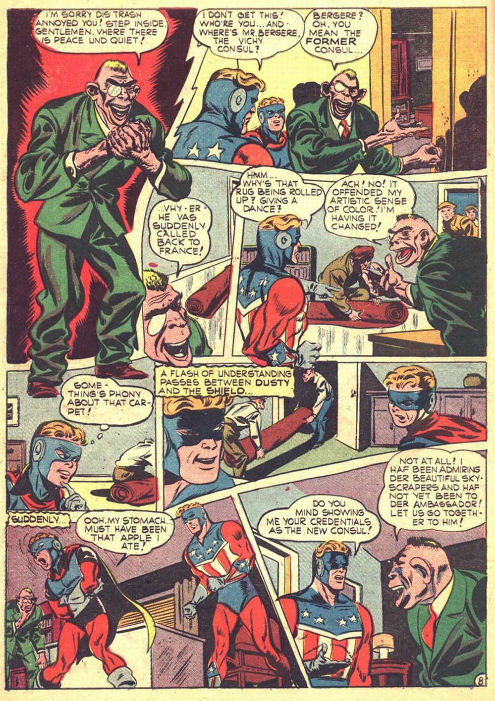 Read online Pep Comics comic -  Issue #30 - 10