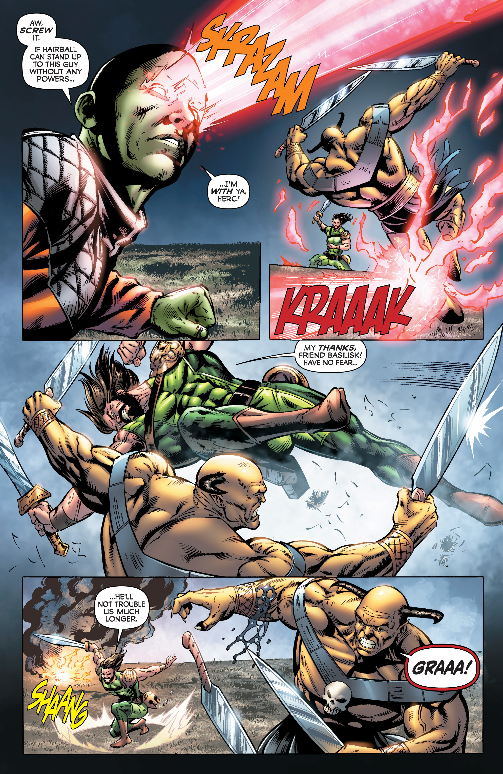 Read online Herc comic -  Issue #6 - 13