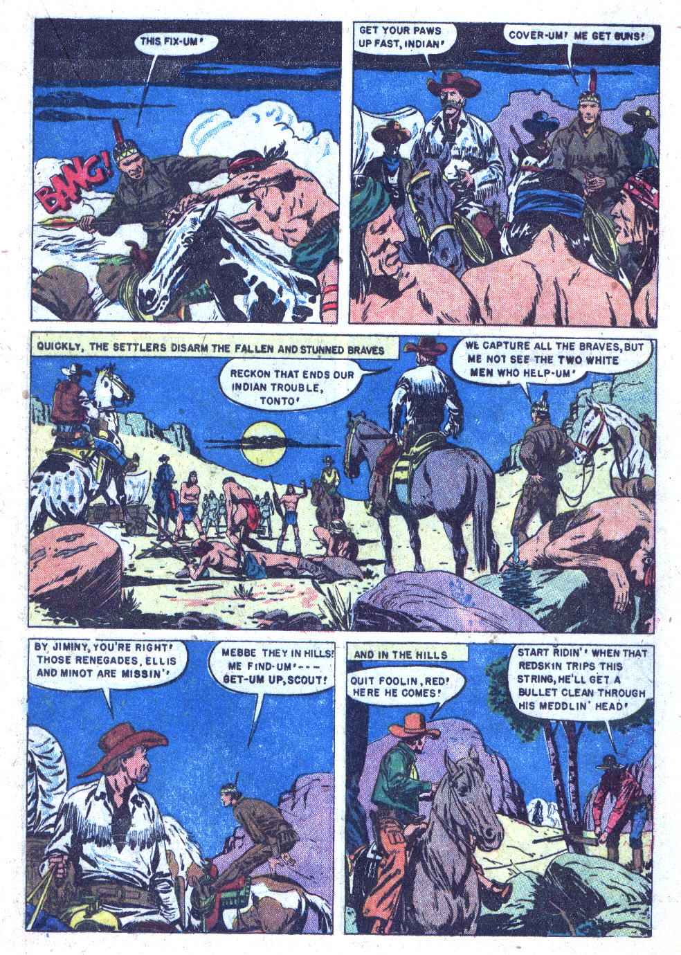 Read online Lone Ranger's Companion Tonto comic -  Issue #10 - 17