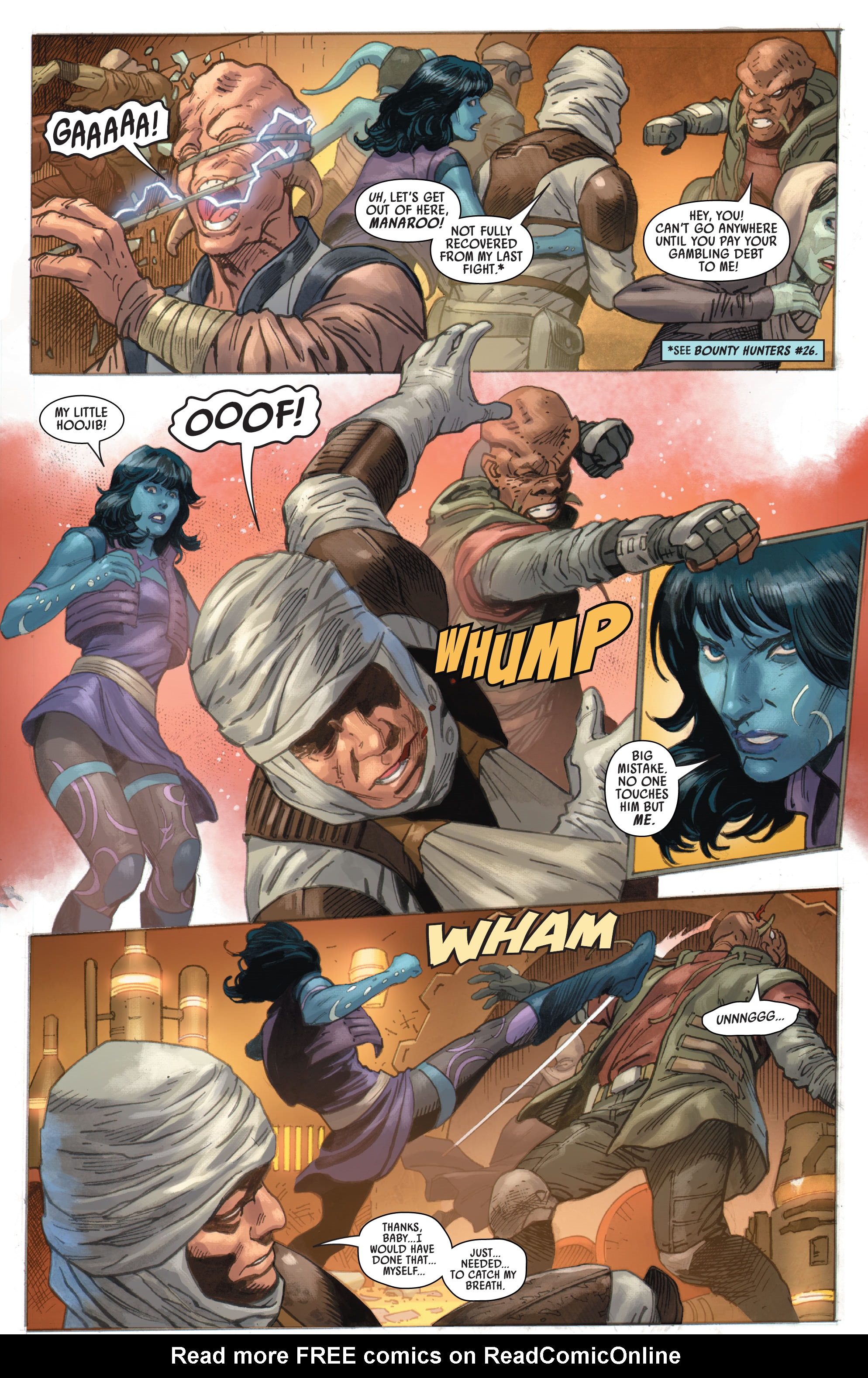 Read online Star Wars: Bounty Hunters comic -  Issue #35 - 7