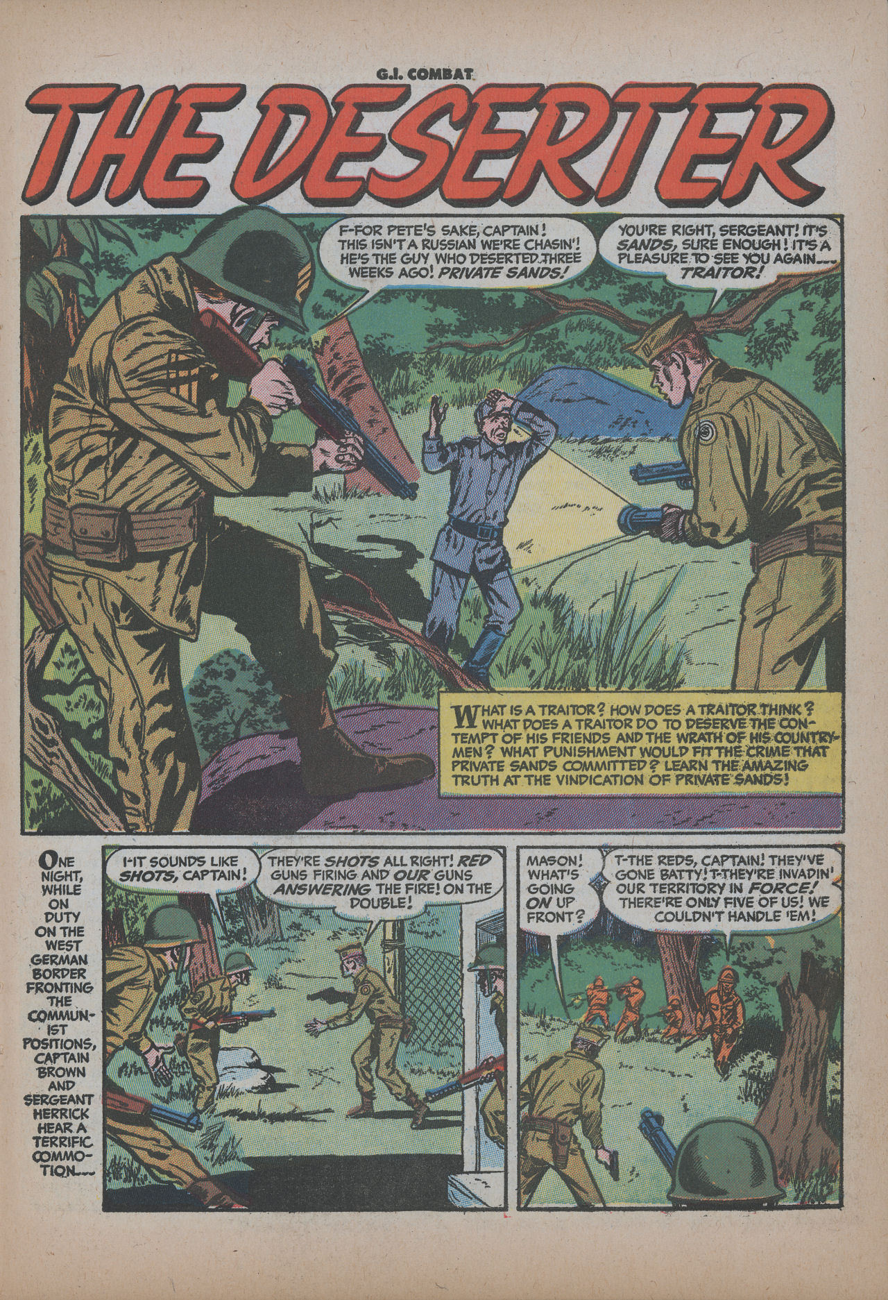 Read online G.I. Combat (1952) comic -  Issue #37 - 27