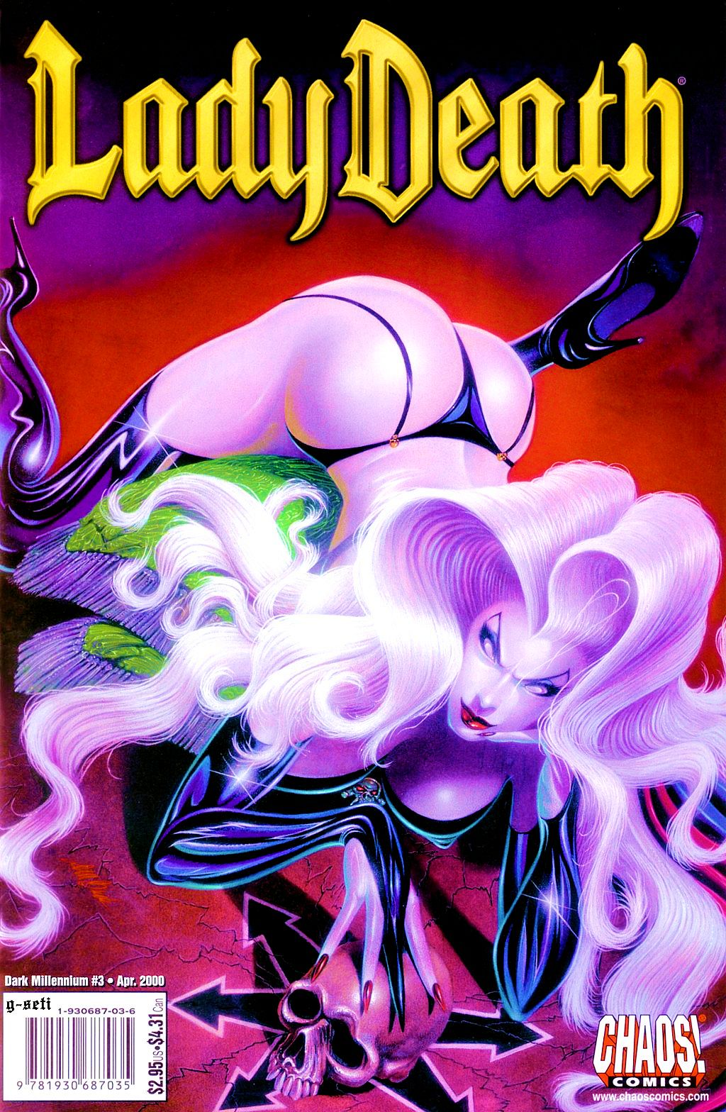 Read online Lady Death: Dark Millennium comic -  Issue #3 - 1