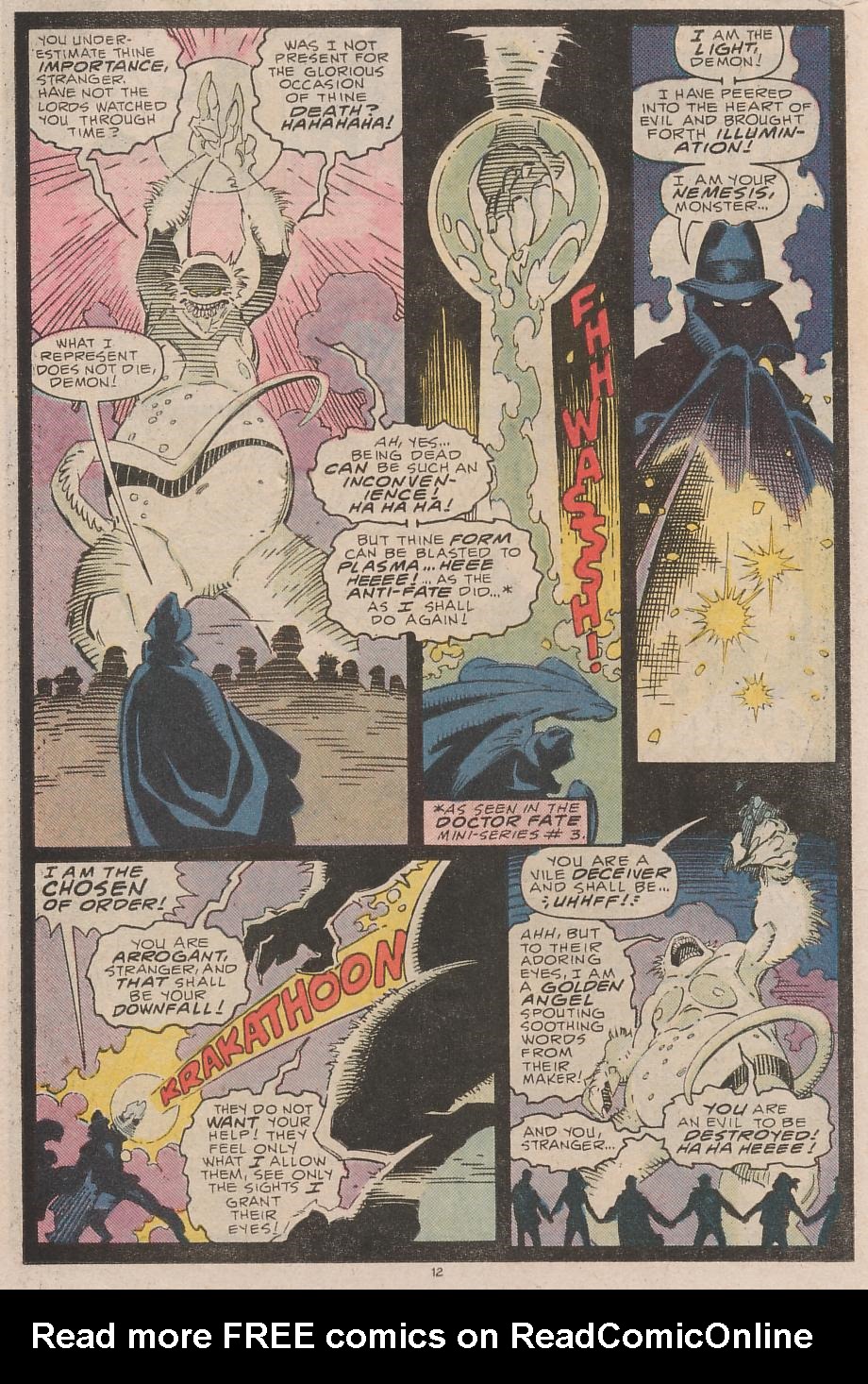 The Phantom Stranger (1987) 1 Page 12