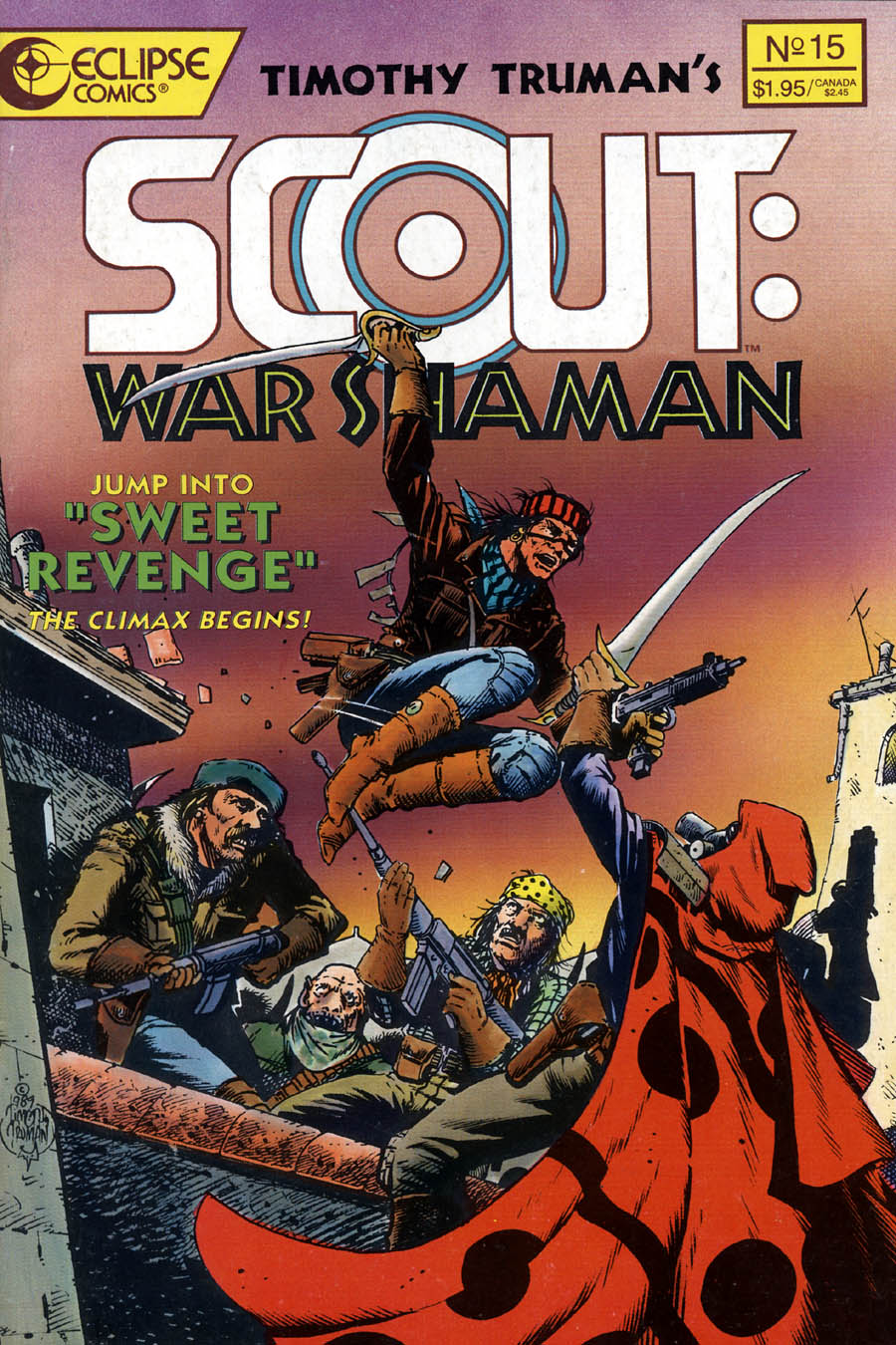 Read online Scout: War Shaman comic -  Issue #15 - 1