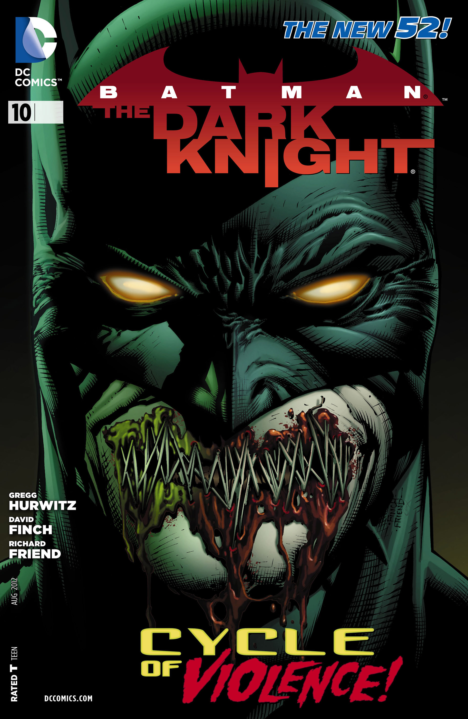 Read online Batman: The Dark Knight [II] (2011) comic -  Issue #10 - 1