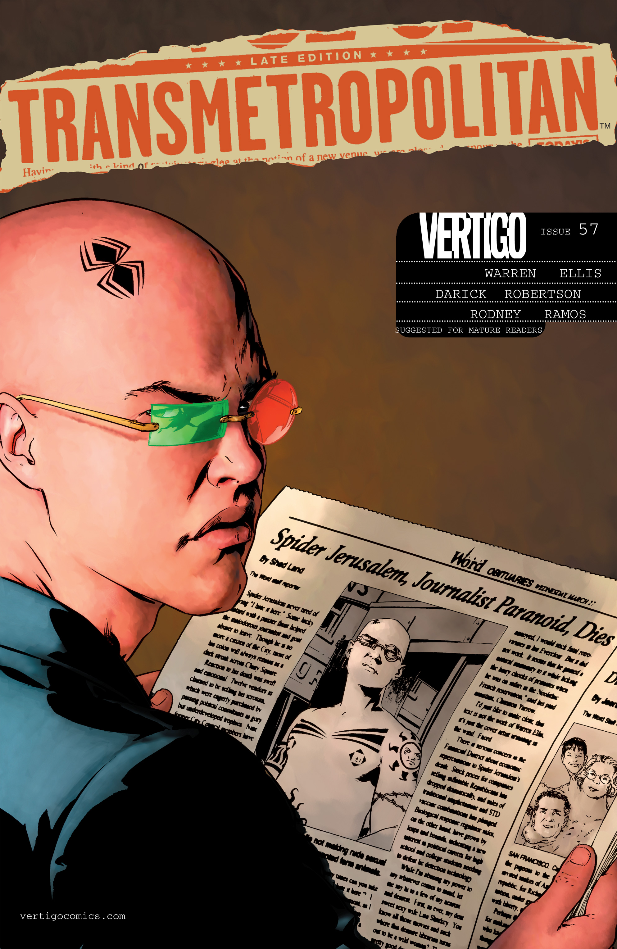 Read online Transmetropolitan comic -  Issue #57 - 1