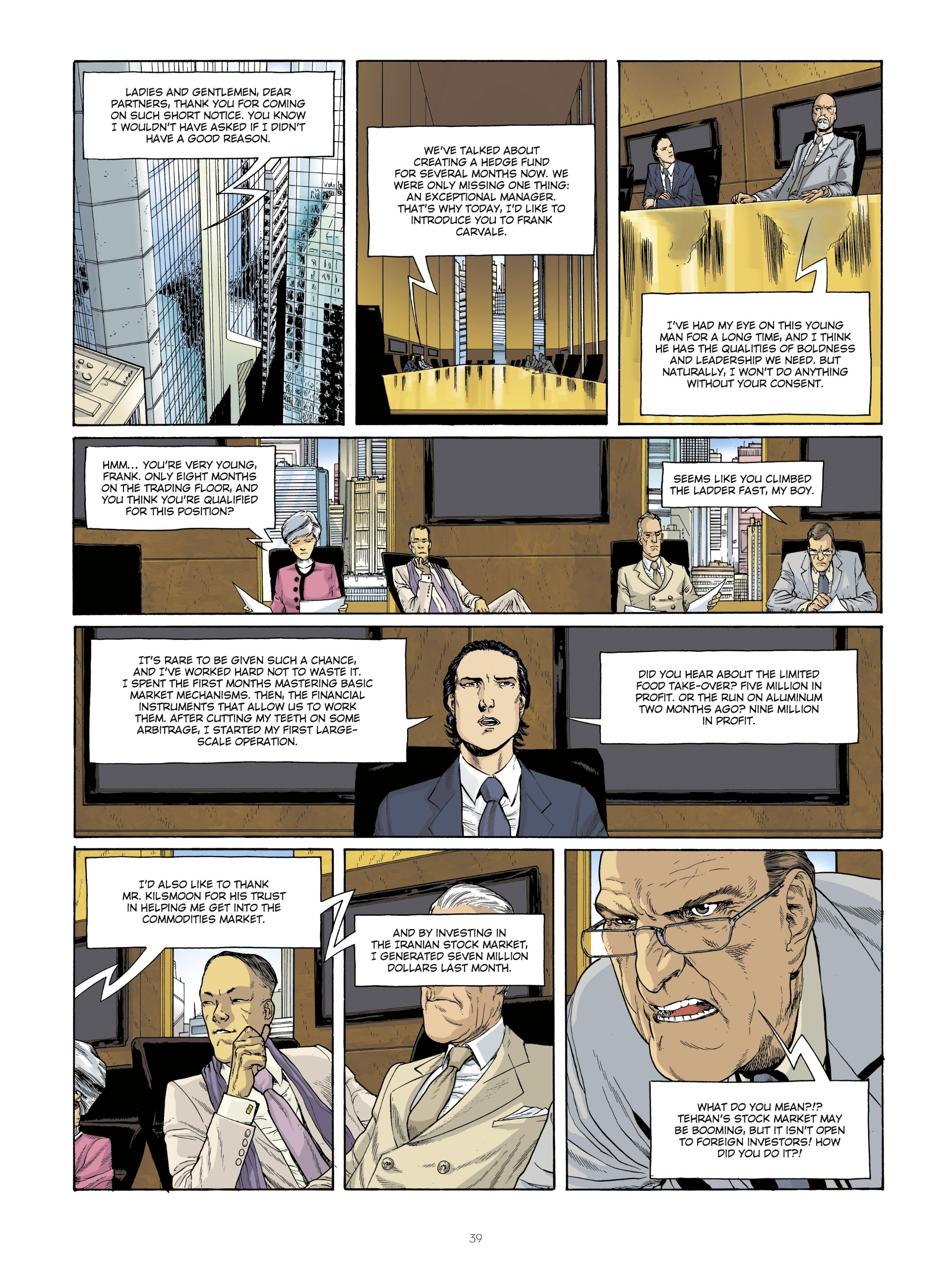 Read online Hedge Fund comic -  Issue #1 - 41