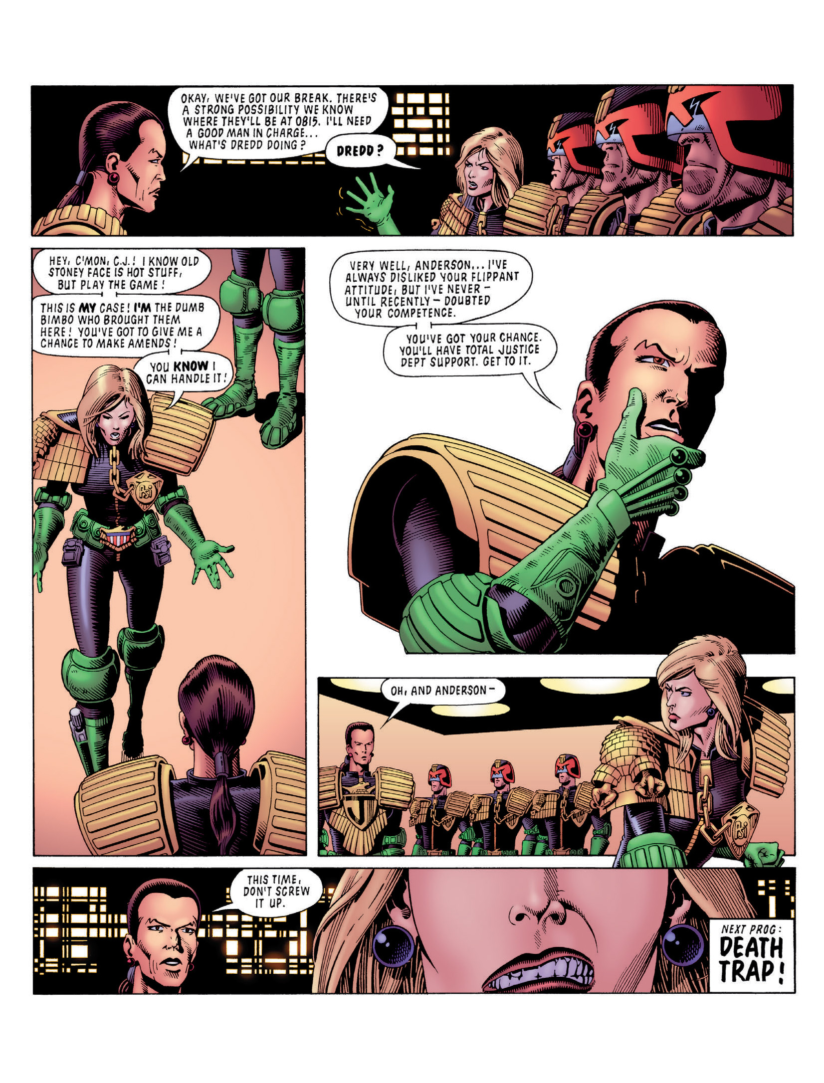 Read online Essential Judge Dredd: Dredd Vs Death comic -  Issue # TPB (Part 2) - 7