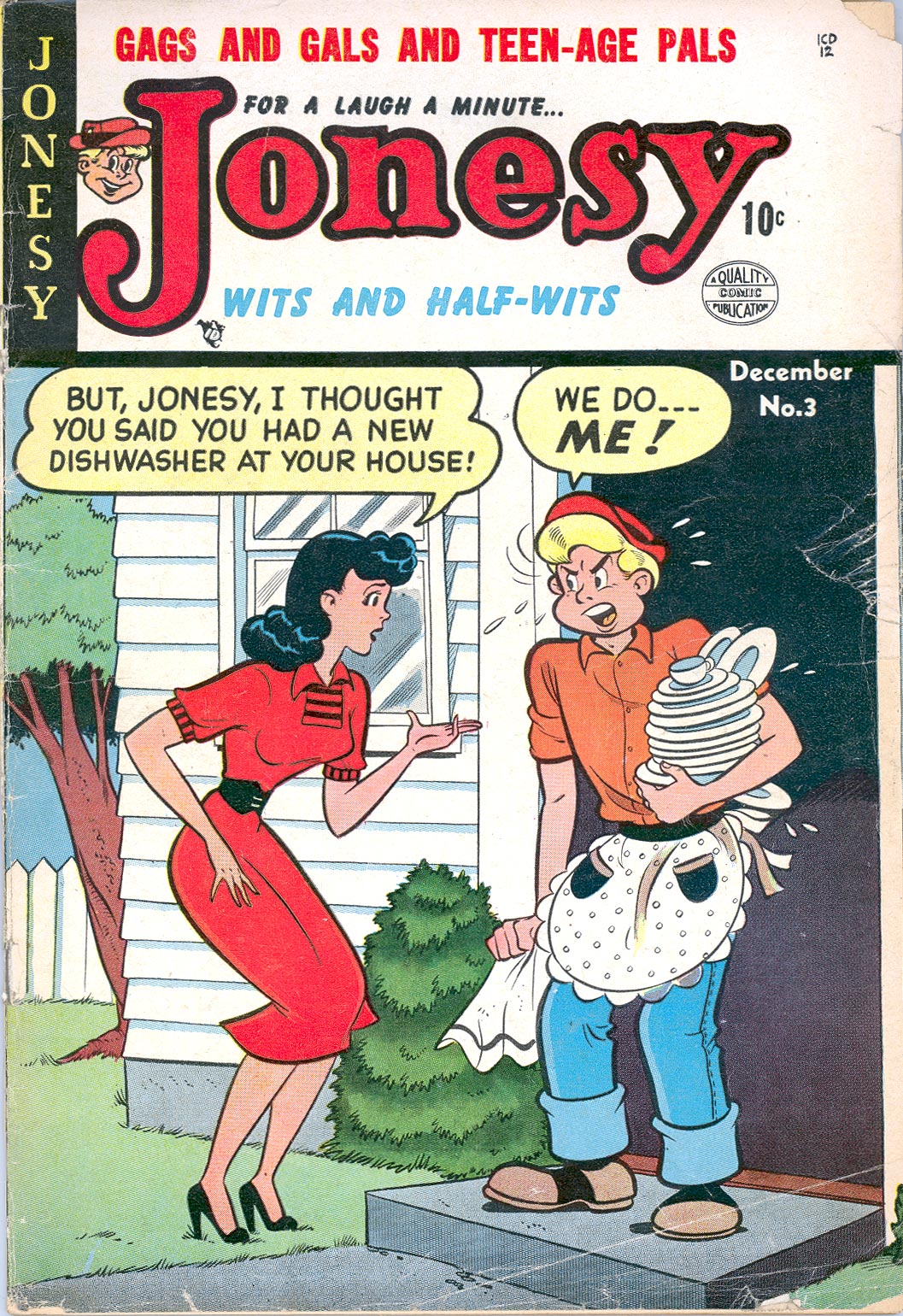 Read online Jonesy (1953) comic -  Issue #3 - 1