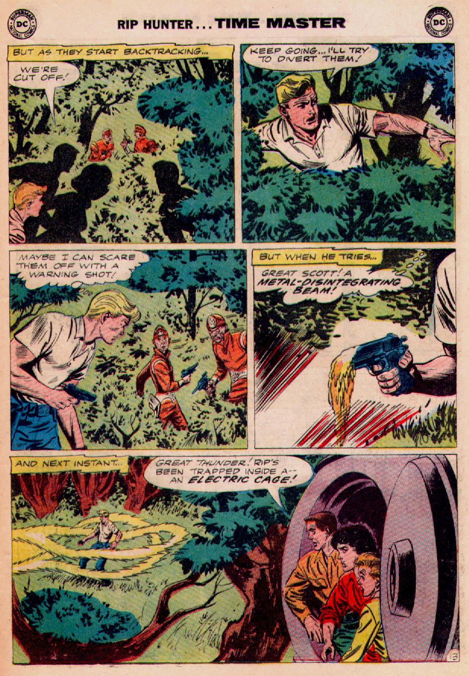 Read online Rip Hunter...Time Master comic -  Issue #14 - 17