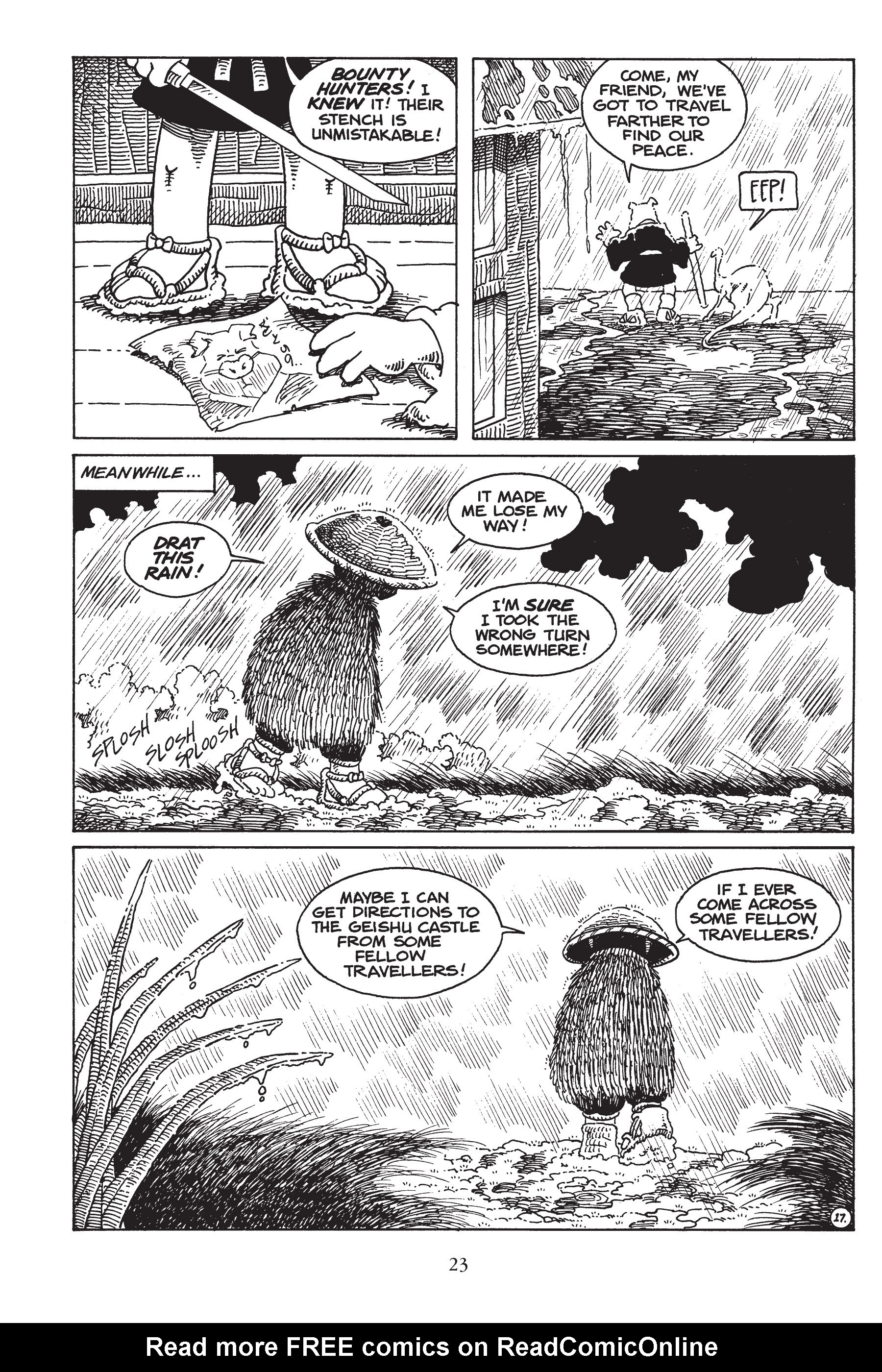 Read online Usagi Yojimbo (1987) comic -  Issue # _TPB 4 - 25