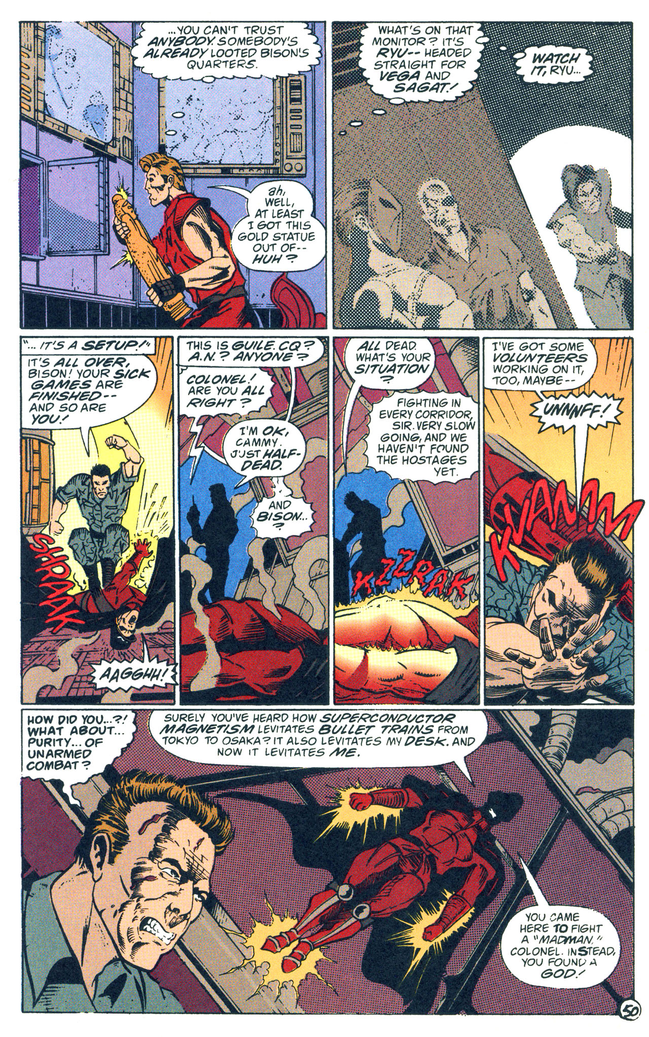 Read online Street Fighter: The Battle For Shadaloo comic -  Issue # Full - 51