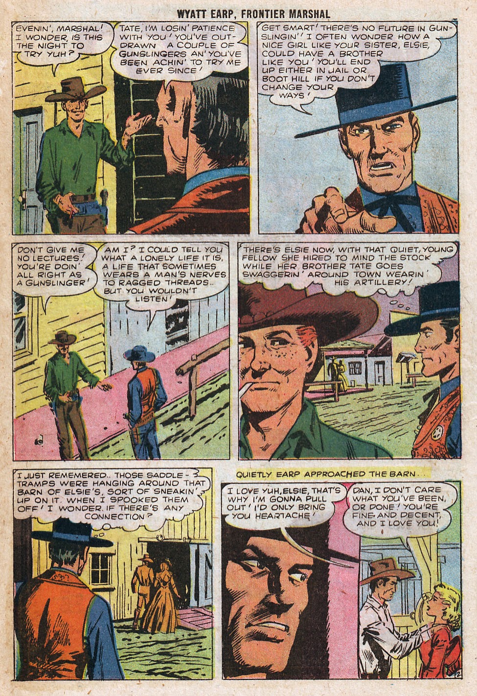 Read online Wyatt Earp Frontier Marshal comic -  Issue #21 - 13