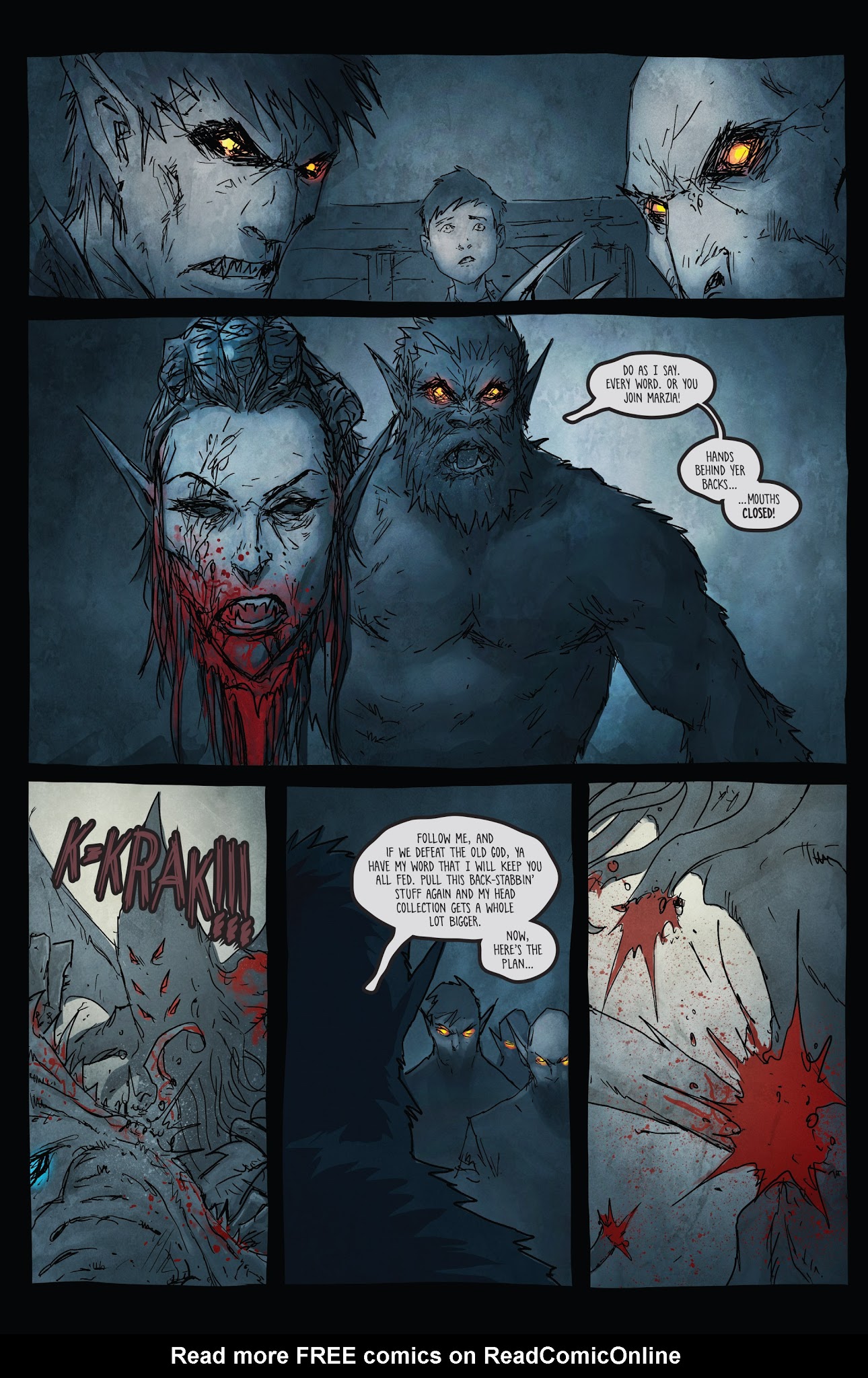 Read online Broken Moon: Legends of the Deep comic -  Issue #6 - 6